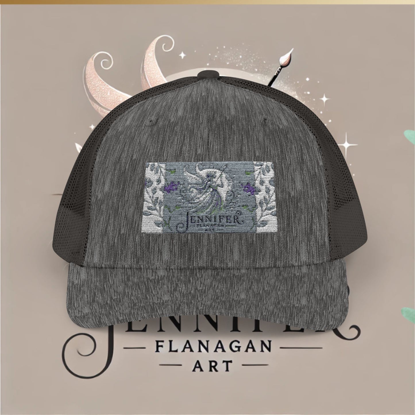 Trendy Snapback Trucker Cap with Unique Design, Casual Cap, Gift for Him/Her, Summer Accessory, Adjustable Hat, Streetwear Style