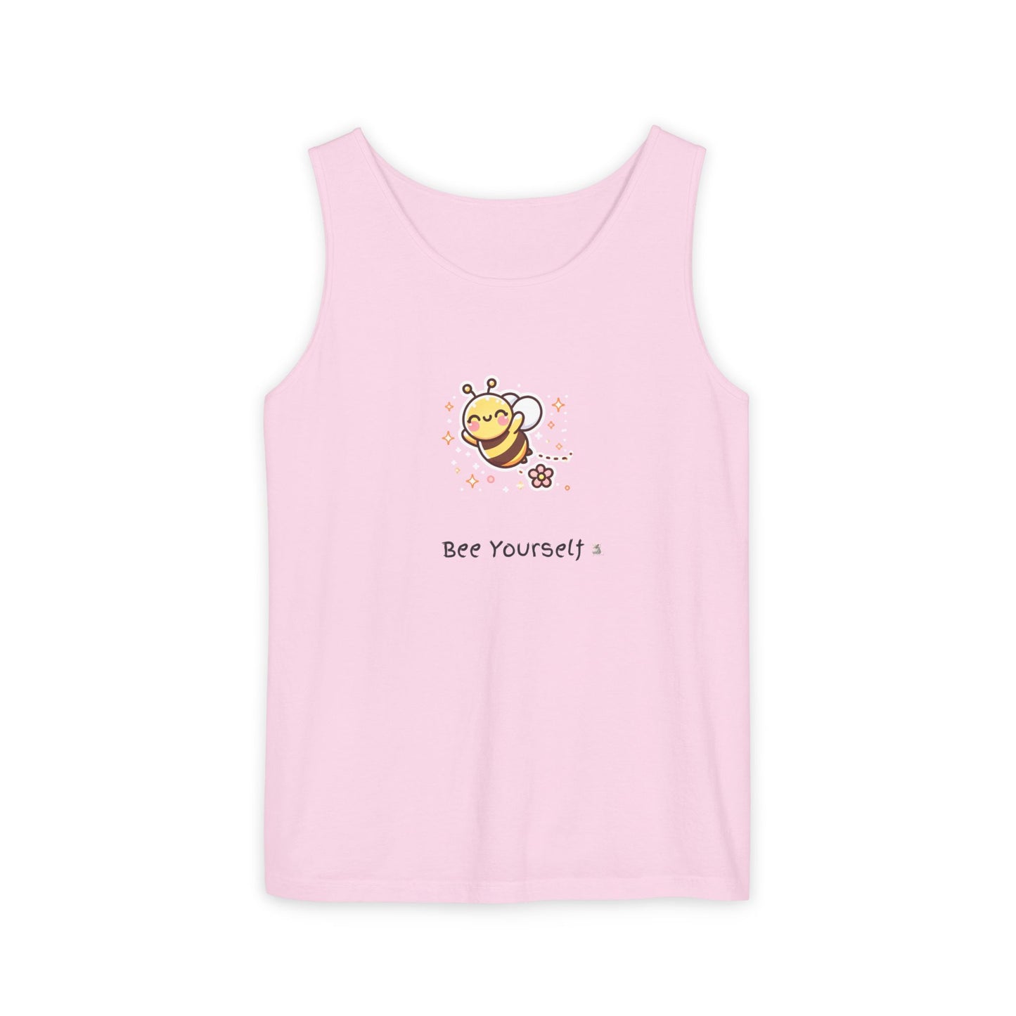 Bee Yourself Tank Top, Cute Bee Apparel, Summer Fashion, Unisex Summer Top, Gift for Nature Lovers, Bee Enthusiast Tank
