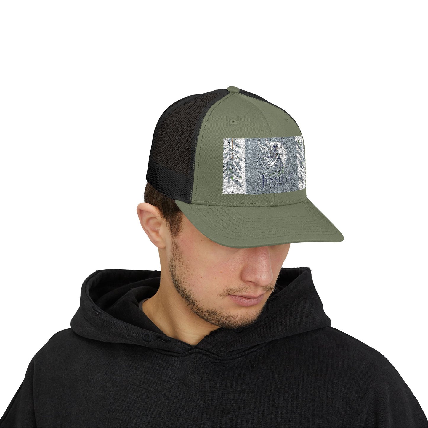 Trendy Snapback Trucker Cap with Custom Design | Stylish Accessory for Outdoor Adventures, Casual Outfits, Gift for Him/Her