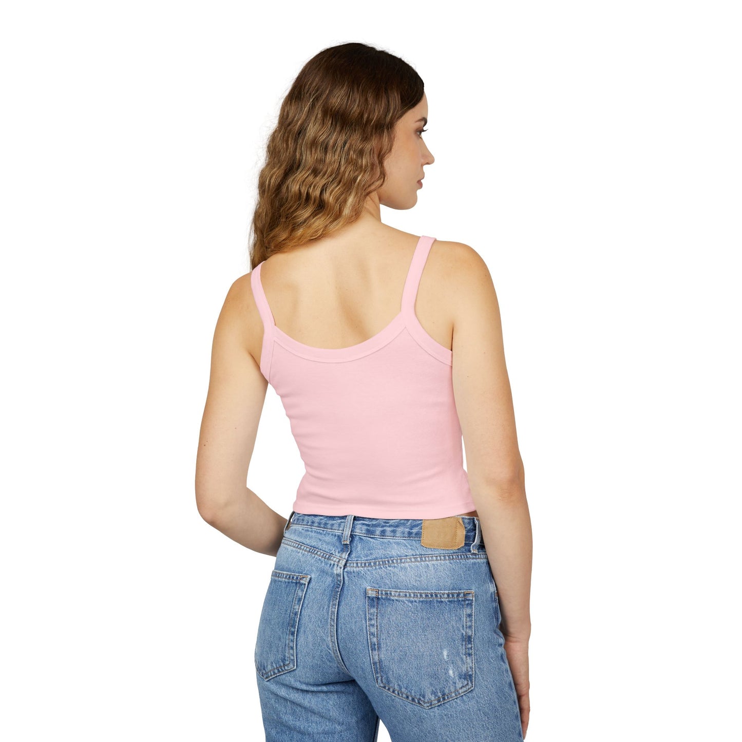 Chic Women's Spaghetti Strap Tank Top, Summer Essential, Vacation Wear, Beach Party, Casual Outfit, Stylish Layering Top