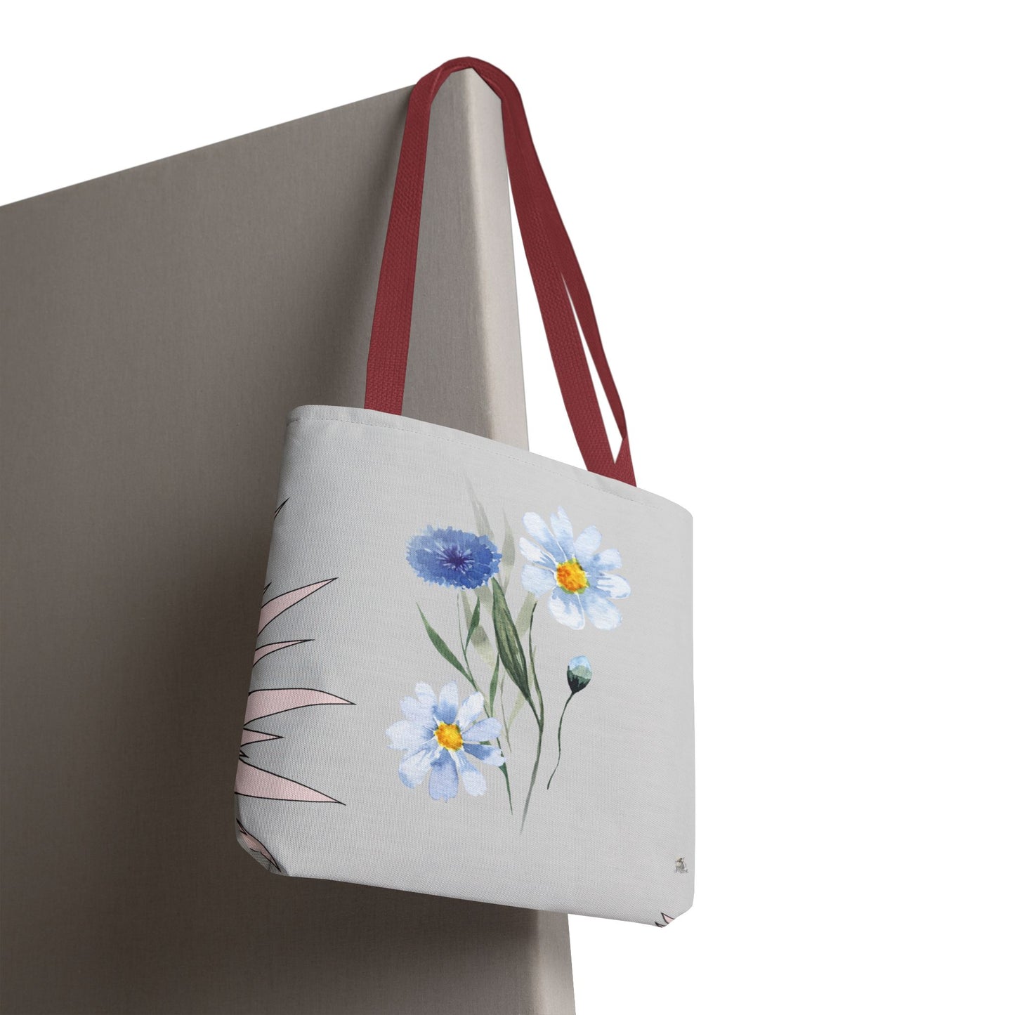 Charming Floral & Cute Bird Tote Bag, Eco-Friendly Shopping Bag, Great for Casual Outings, Gifts for Nature Lovers, Spring Accessories