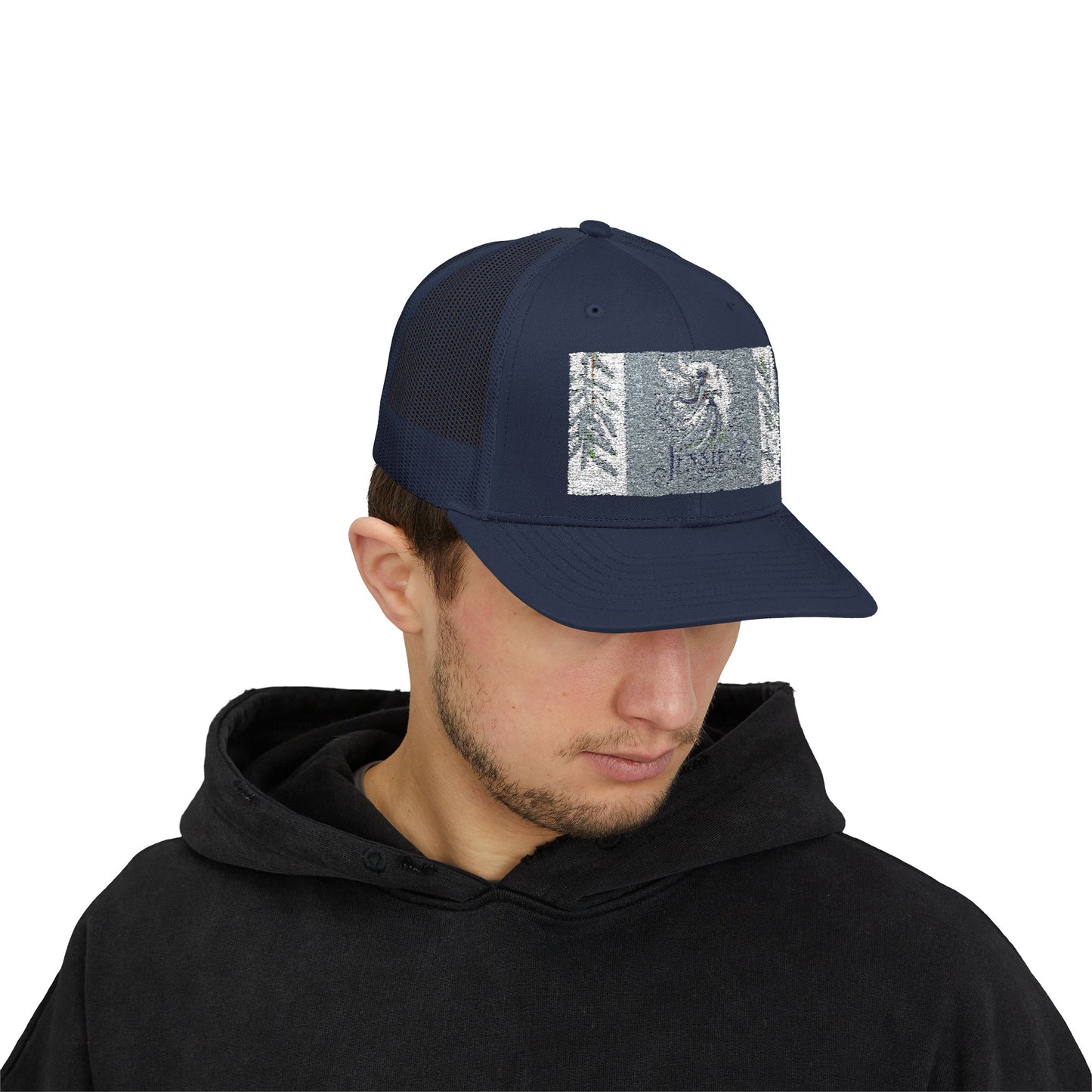 Trendy Snapback Trucker Cap with Custom Design | Stylish Accessory for Outdoor Adventures, Casual Outfits, Gift for Him/Her