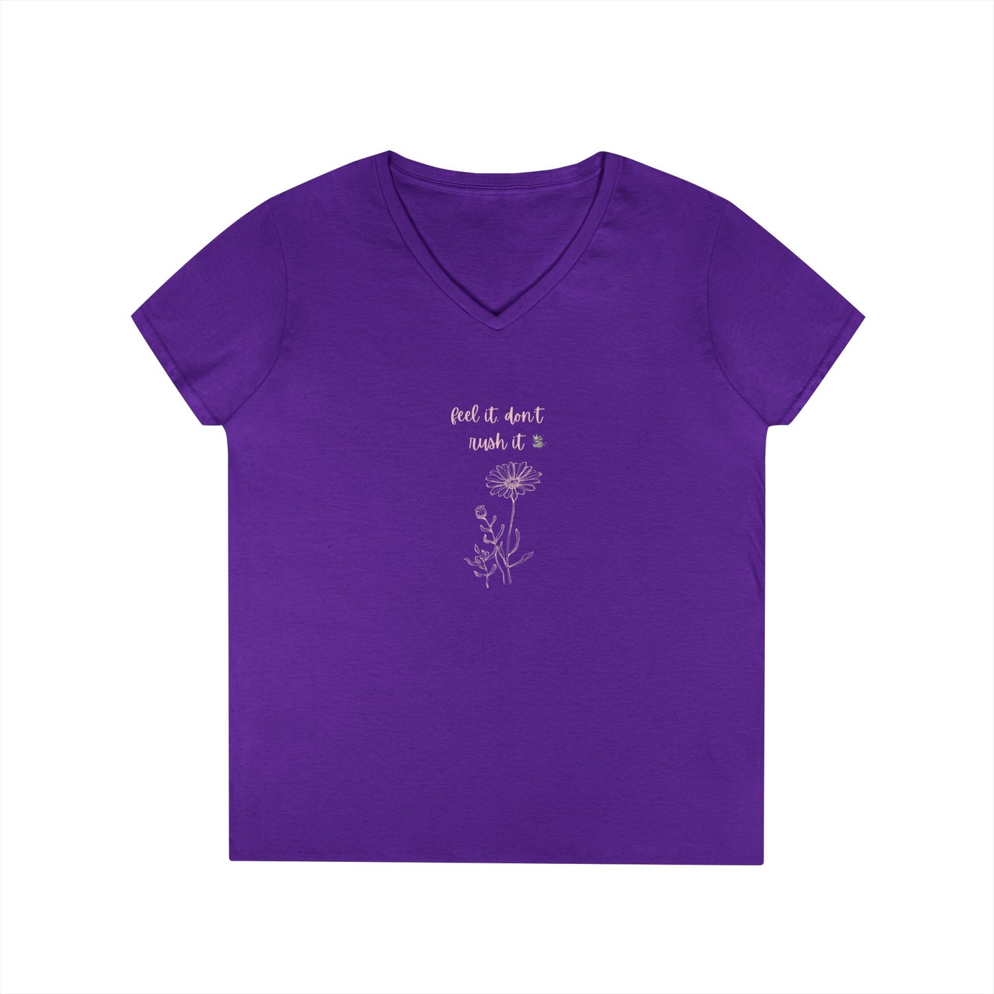 Chic Ladies' V-Neck T-Shirt, Casual Tee, Comfortable Fashion, Everyday Wear, Gift for Her, Summer Style