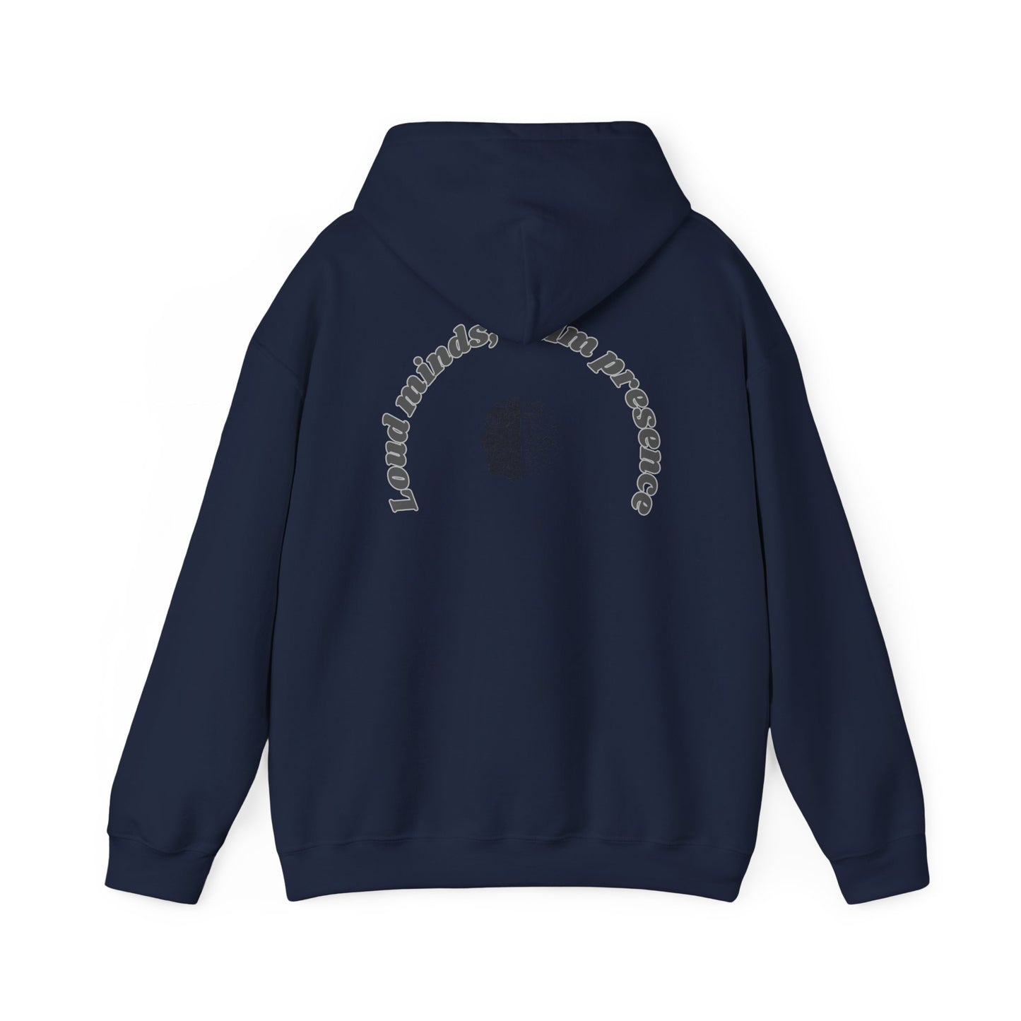 Calming Presence Hoodie - Unisex Heavy Blend™ Sweatshirt, Cozy Layer, Casual Wear, Mindfulness Gift, Relaxation Apparel