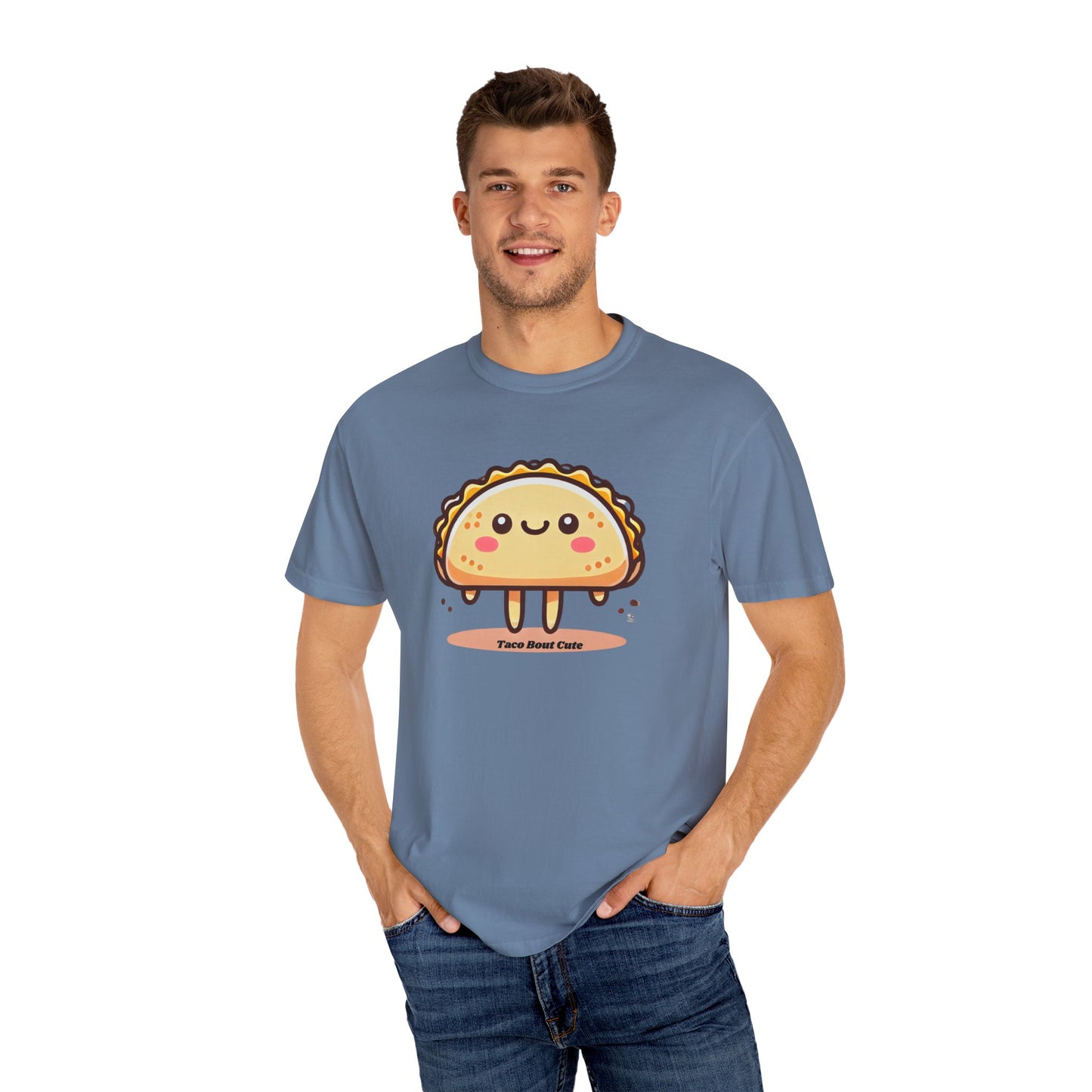 Cute Taco Graphic Tee, Unisex T-shirt, Foodie Gift, Valentine's Day Top, Casual Wear, Fun Snack Outfit
