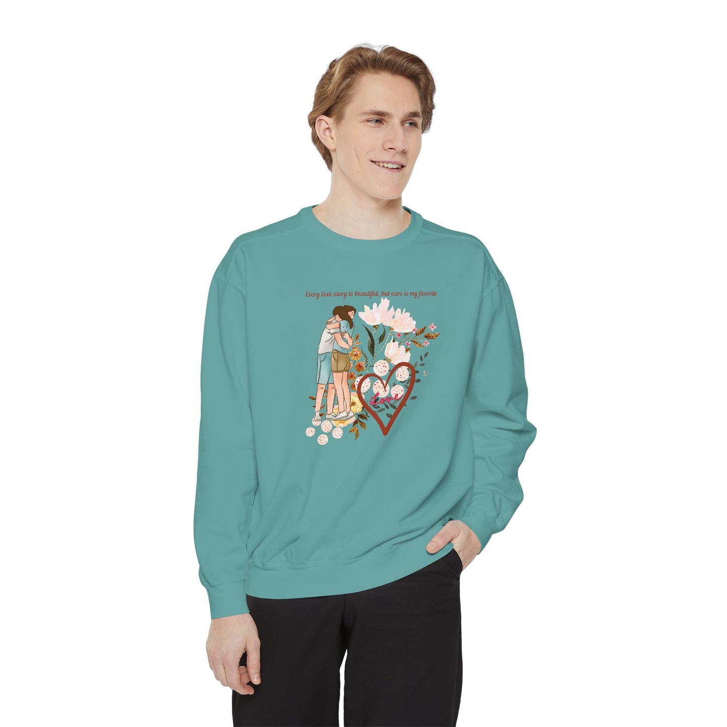 Garment-Dyed Sweatshirt - Canva Design