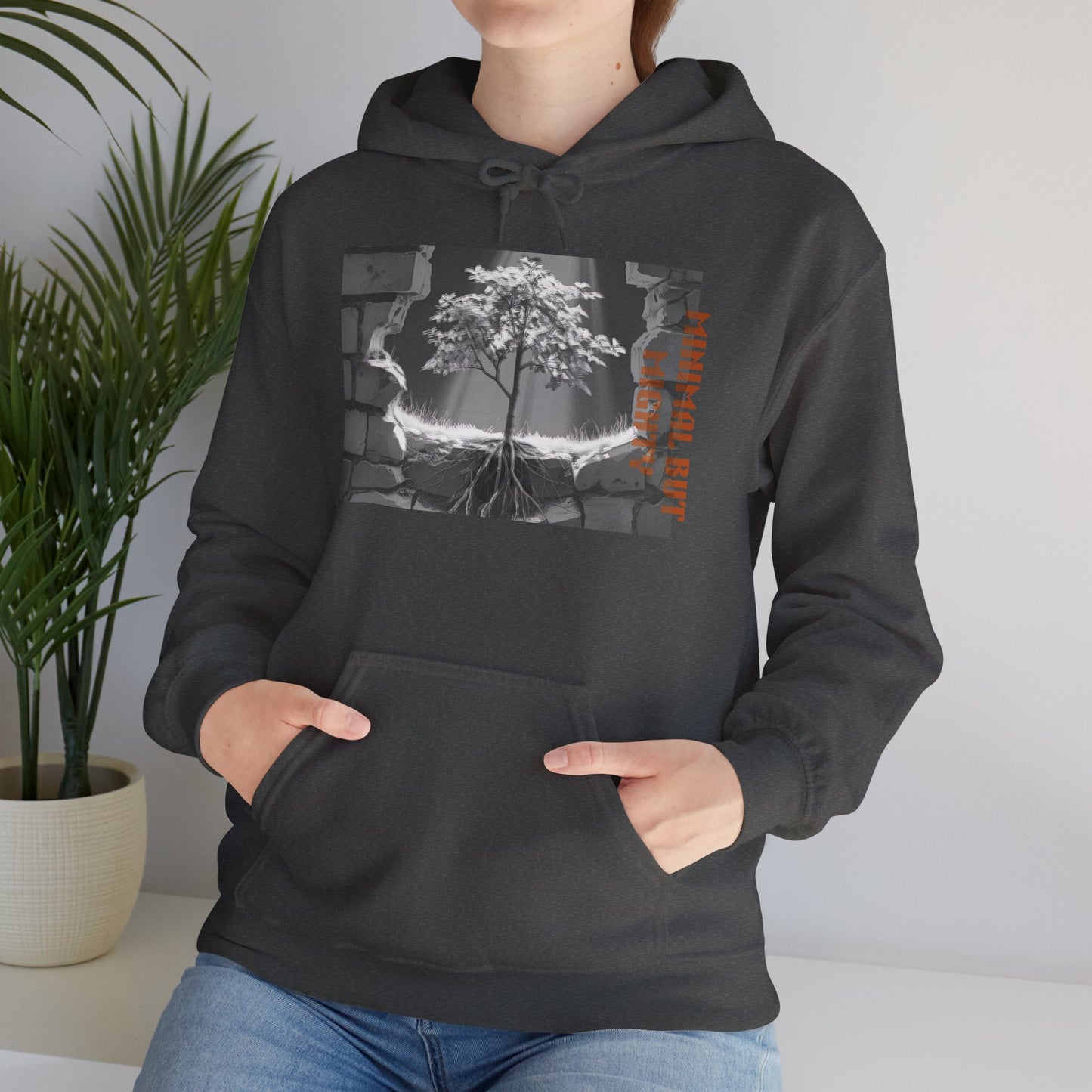 Minimal Art Aesthetic Hoodie, Cozy Oversized Sweatshirt for Art Lovers, Perfect Gift for Holidays & Celebrations, Streetwear Style