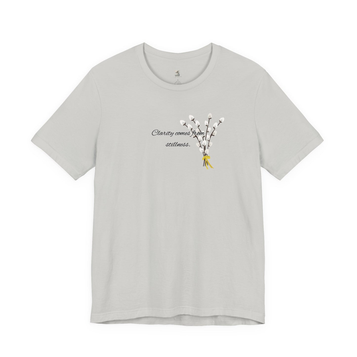 Botanical Quote Tee - Unisex Jersey Short Sleeve T-Shirt, Casual Wear, Gift for Nature Lovers, Spring Outfit, Everyday Style