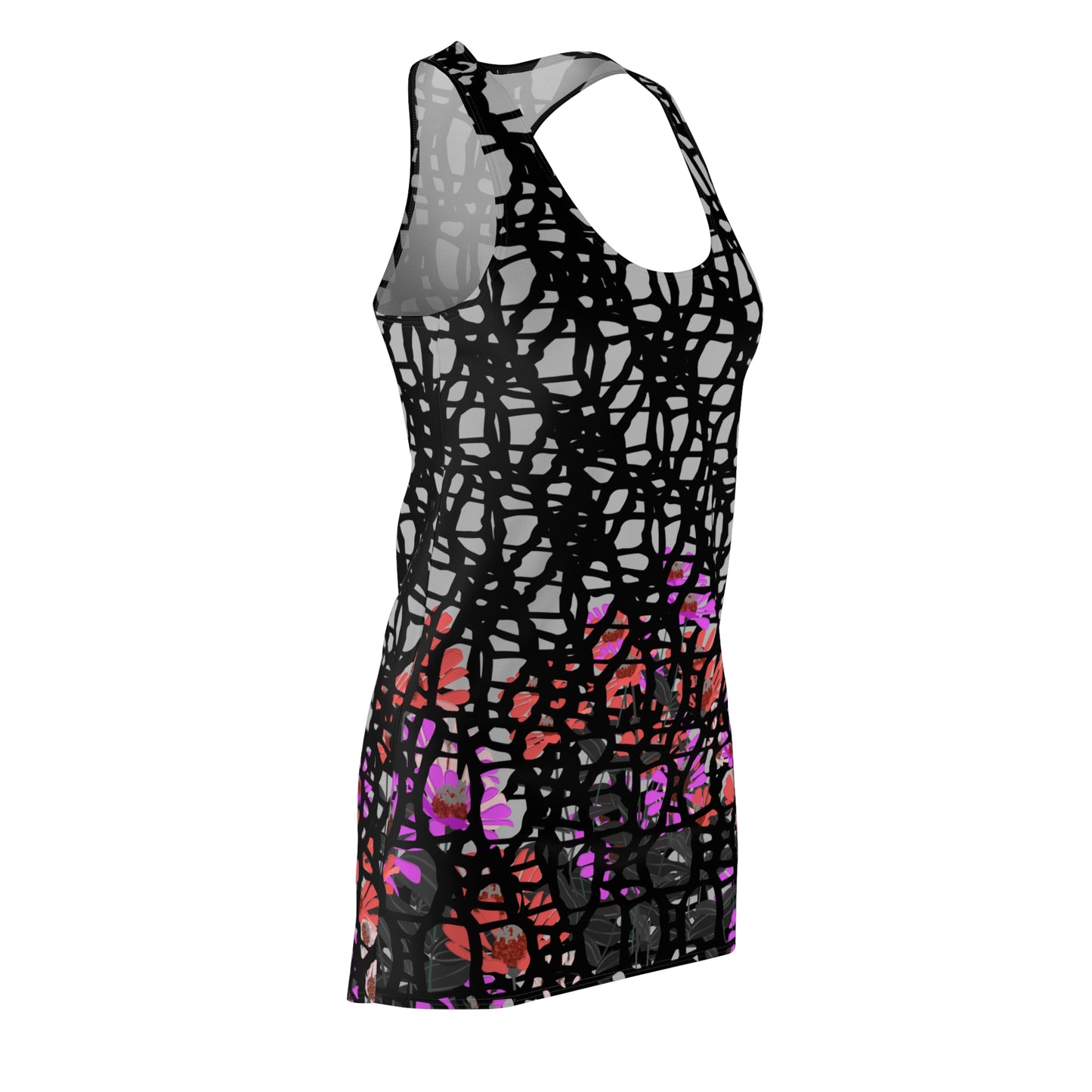 Stylish Women's Racerback Dress, Summer Fashion, Casual Dress, Party Outfit, Festival Wear, Unique Pattern Dress