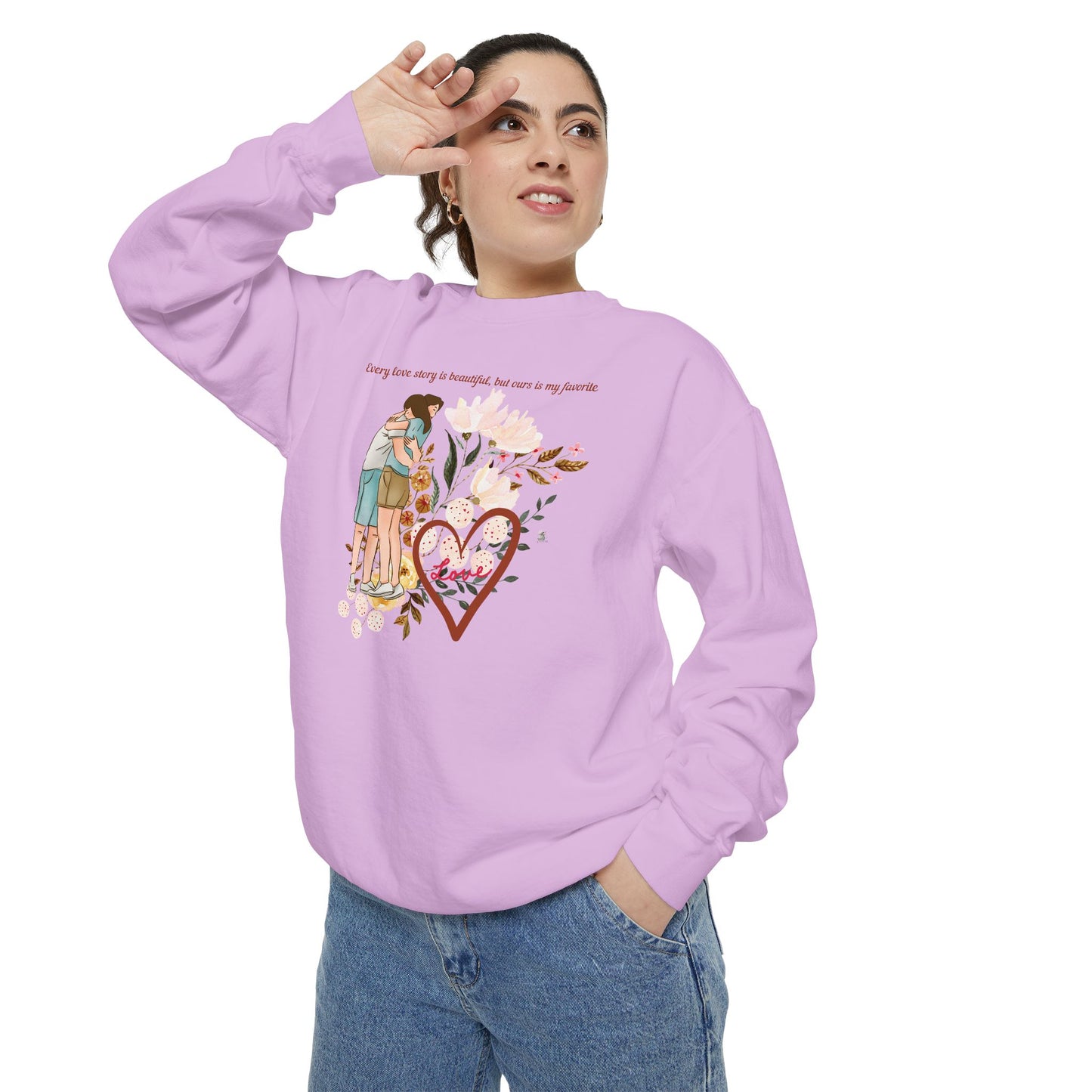 Garment-Dyed Sweatshirt - Canva Design