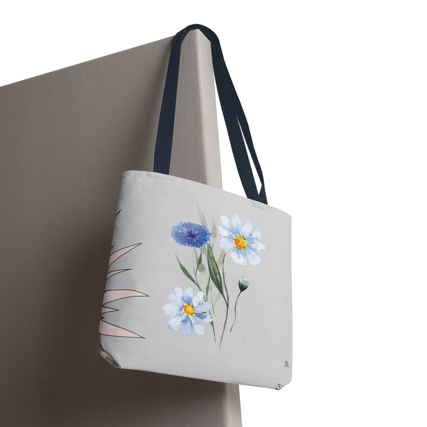 Charming Floral & Cute Bird Tote Bag, Eco-Friendly Shopping Bag, Great for Casual Outings, Gifts for Nature Lovers, Spring Accessories
