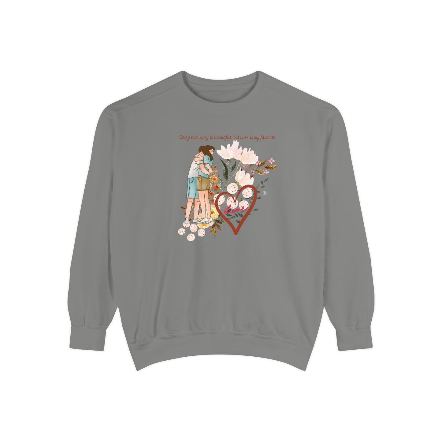 Garment-Dyed Sweatshirt - Canva Design
