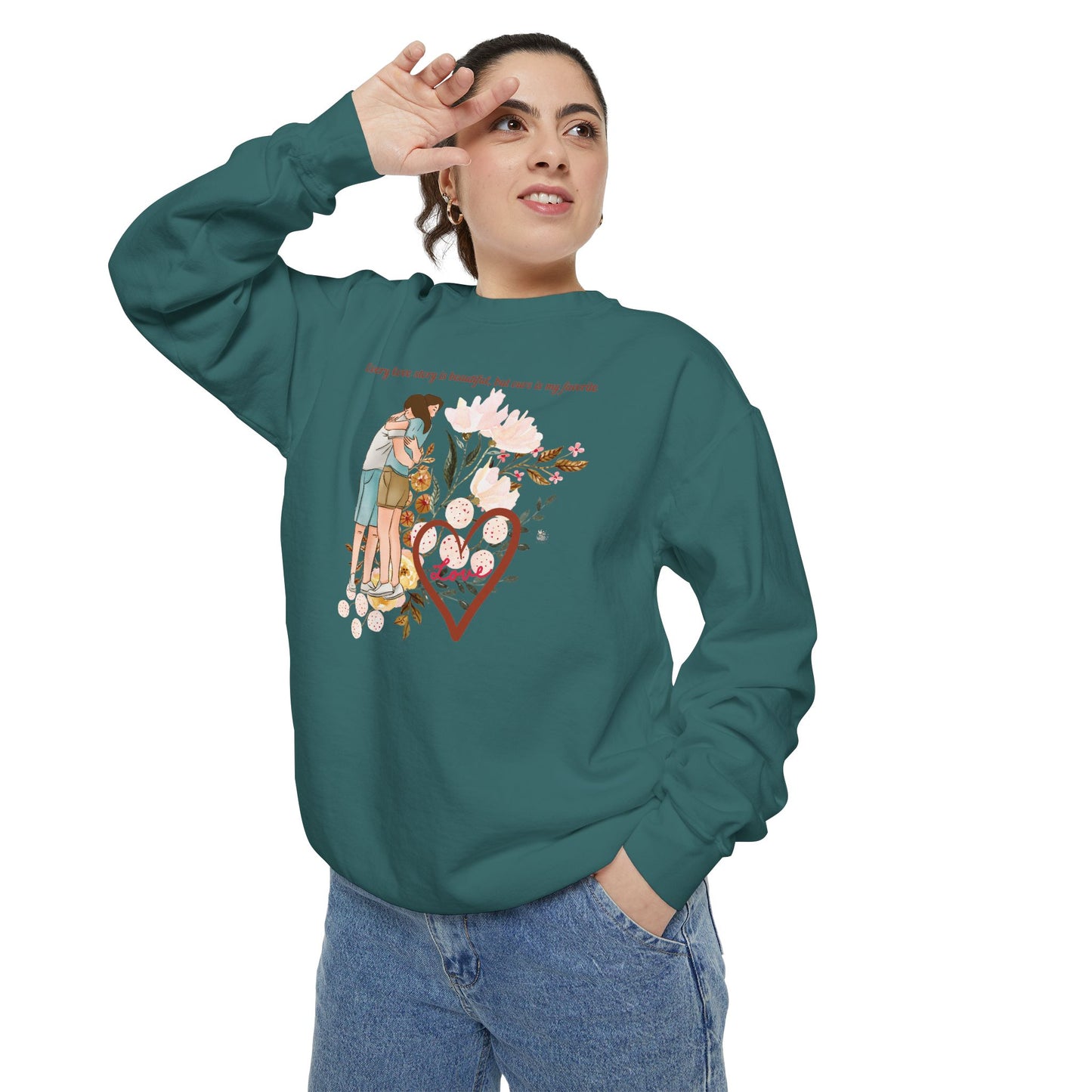 Garment-Dyed Sweatshirt - Canva Design