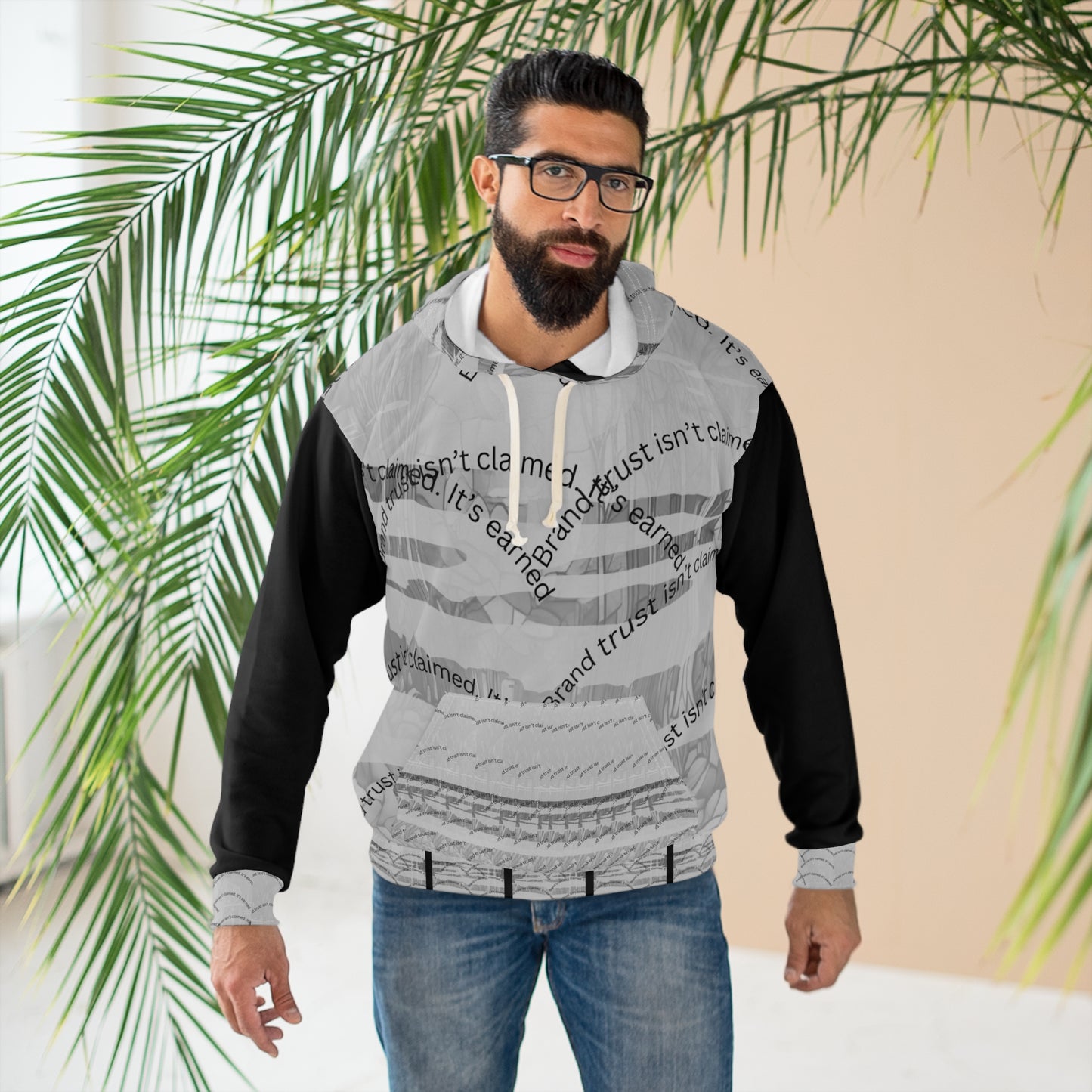Stylish Unisex Pullover Hoodie with Unique Design, Cozy Fashion, Streetwear, Modern Apparel, Trendy Gift for Him/Her