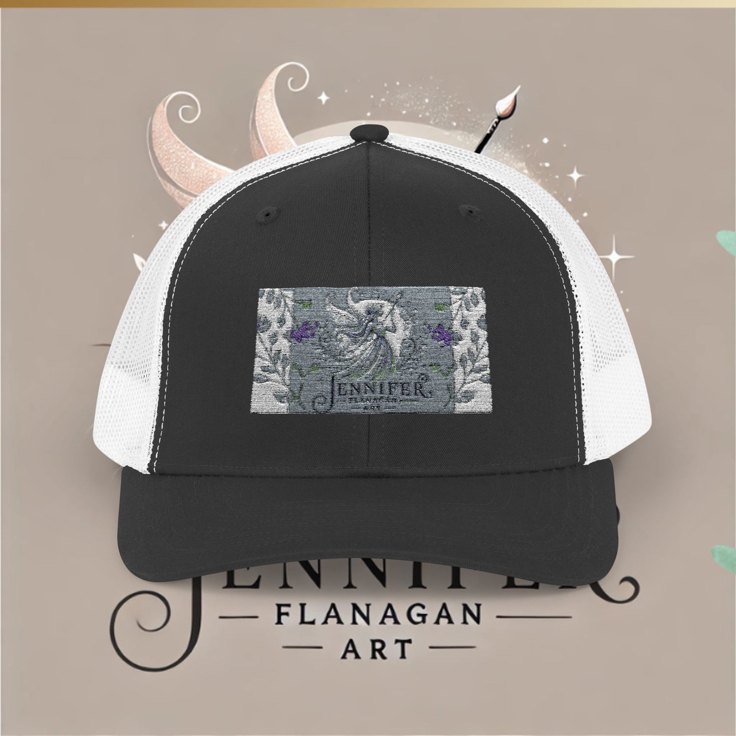 Trendy Snapback Trucker Cap with Unique Design, Casual Cap, Gift for Him/Her, Summer Accessory, Adjustable Hat, Streetwear Style
