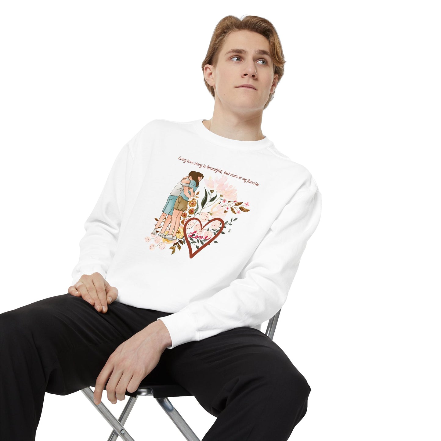 Garment-Dyed Sweatshirt - Canva Design