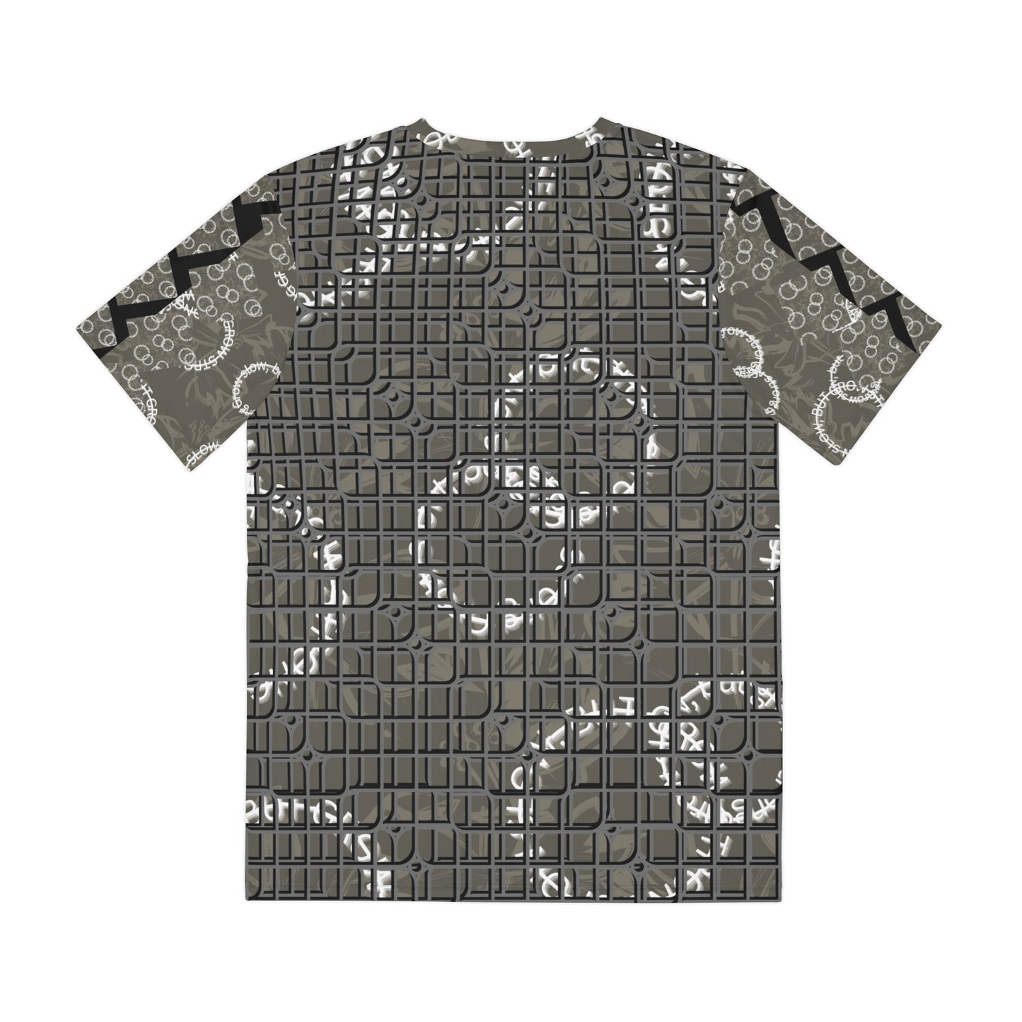 Men's AOP Tee with Motivational Print - Perfect for Casual Wear, Gifts, Summer Outfits, Fashion Statement, Everyday Comfort