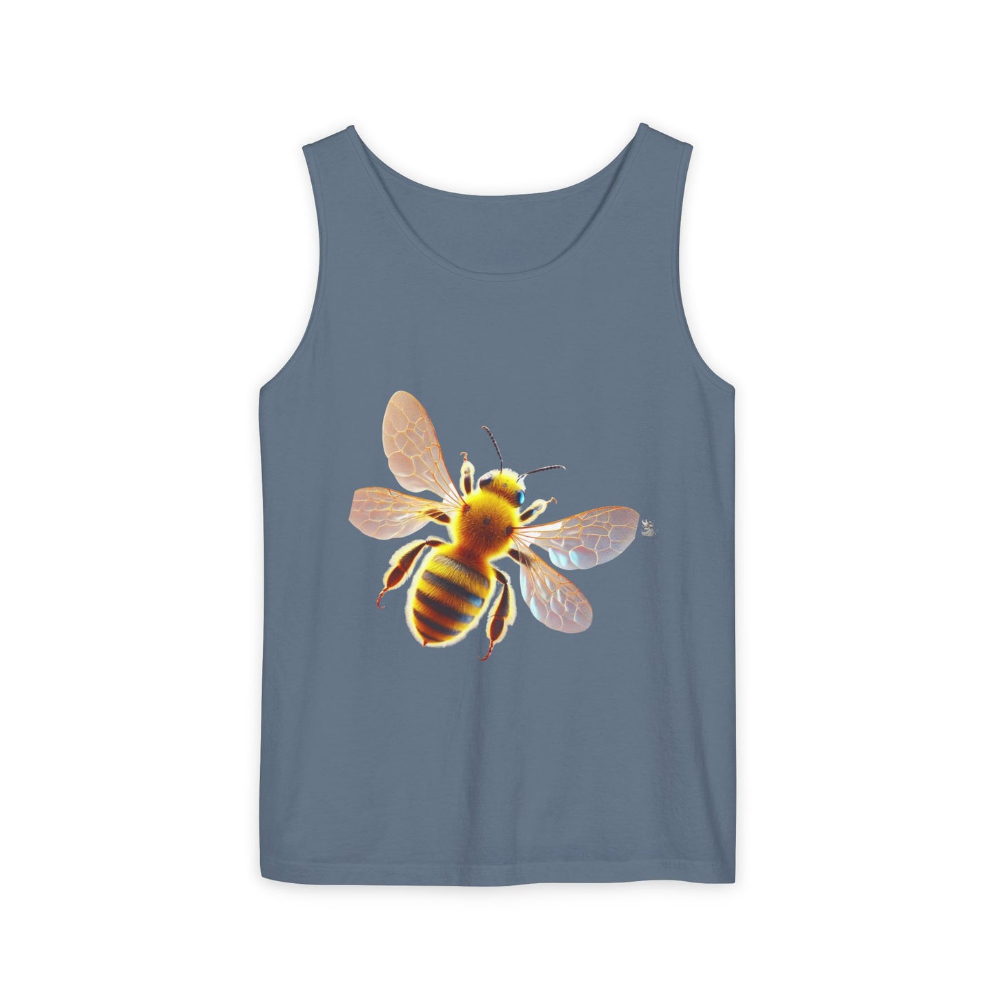 Bee Graphic Unisex Tank Top | Summer Casual Wear, Eco-Friendly Gift, Beach Top, Nature Lover Apparel, Bee Enthusiast Tank
