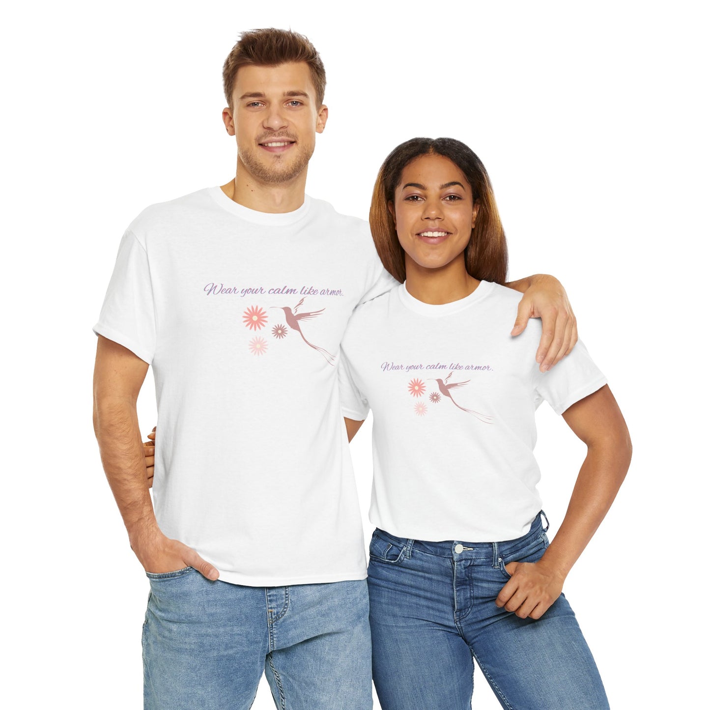 Inspirational Quote Unisex Heavy Cotton Tee, Motivational Shirt, Casual T-Shirt, Gift for Friends, Unique Quote Tee, Everyday Wear