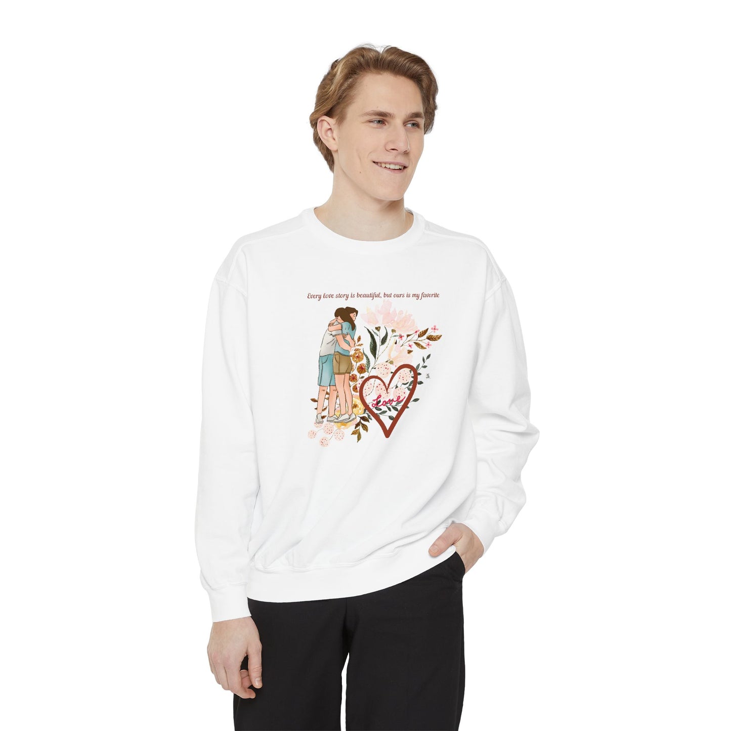 Garment-Dyed Sweatshirt - Canva Design