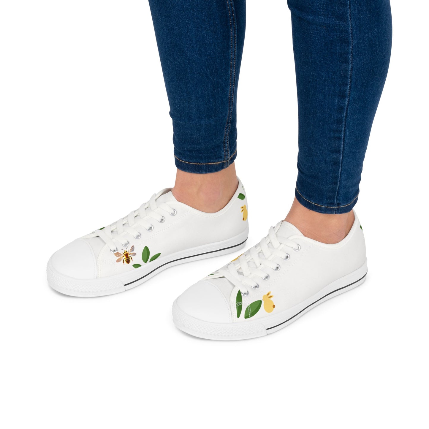 Colorful Artistic Low Top Sneakers, Casual Footwear, Trendy Sneakers, Unique Canvas Shoes, Spring/Summer Fashion