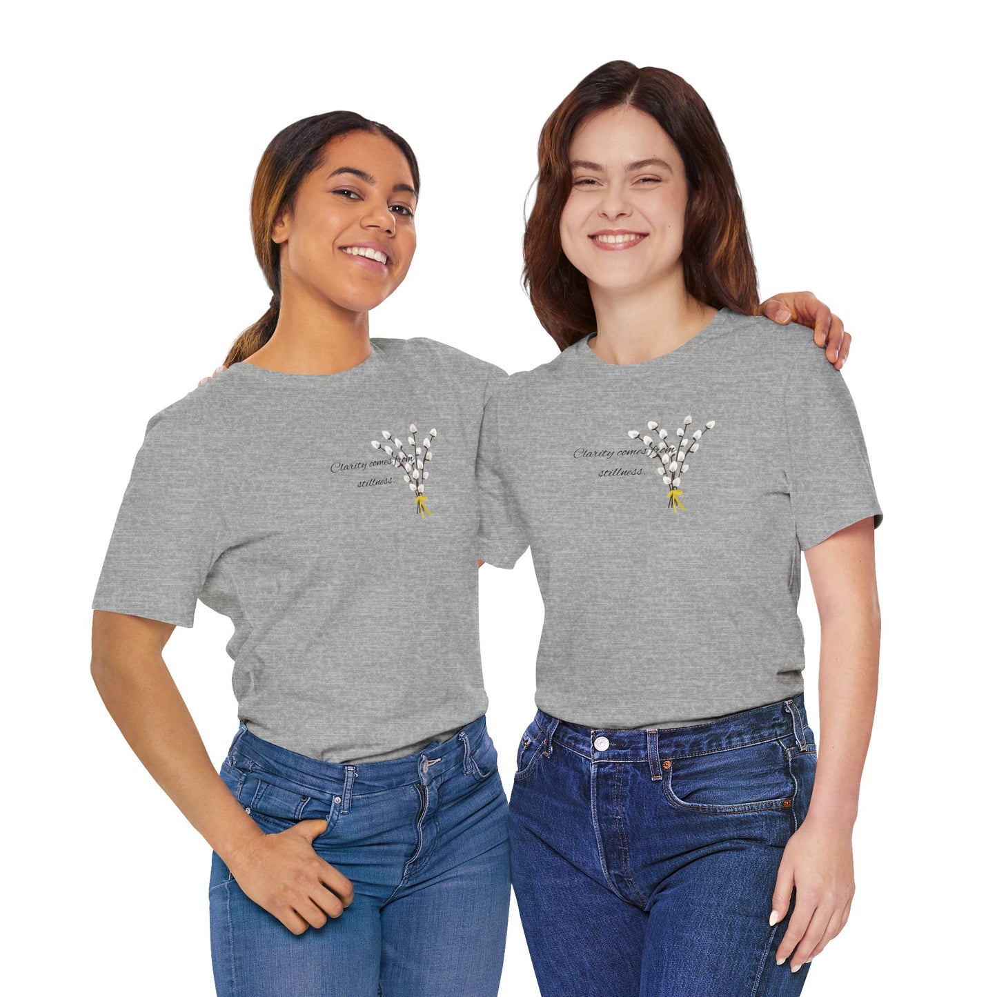 Botanical Quote Tee - Unisex Jersey Short Sleeve T-Shirt, Casual Wear, Gift for Nature Lovers, Spring Outfit, Everyday Style