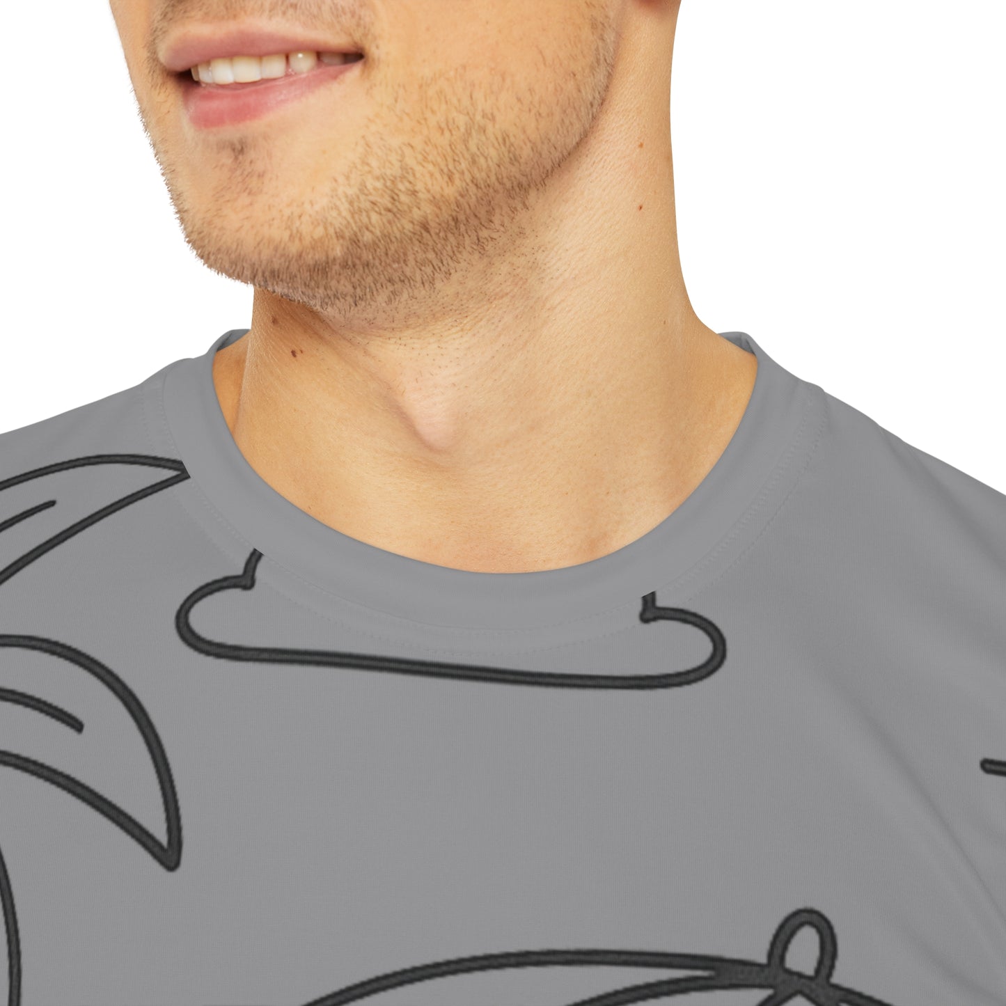 Men's Trendy Graphic Tee, Stylish Casual Top, Unisex Statement Shirt, Fashionable Everyday Wear, Unique Gift for Him