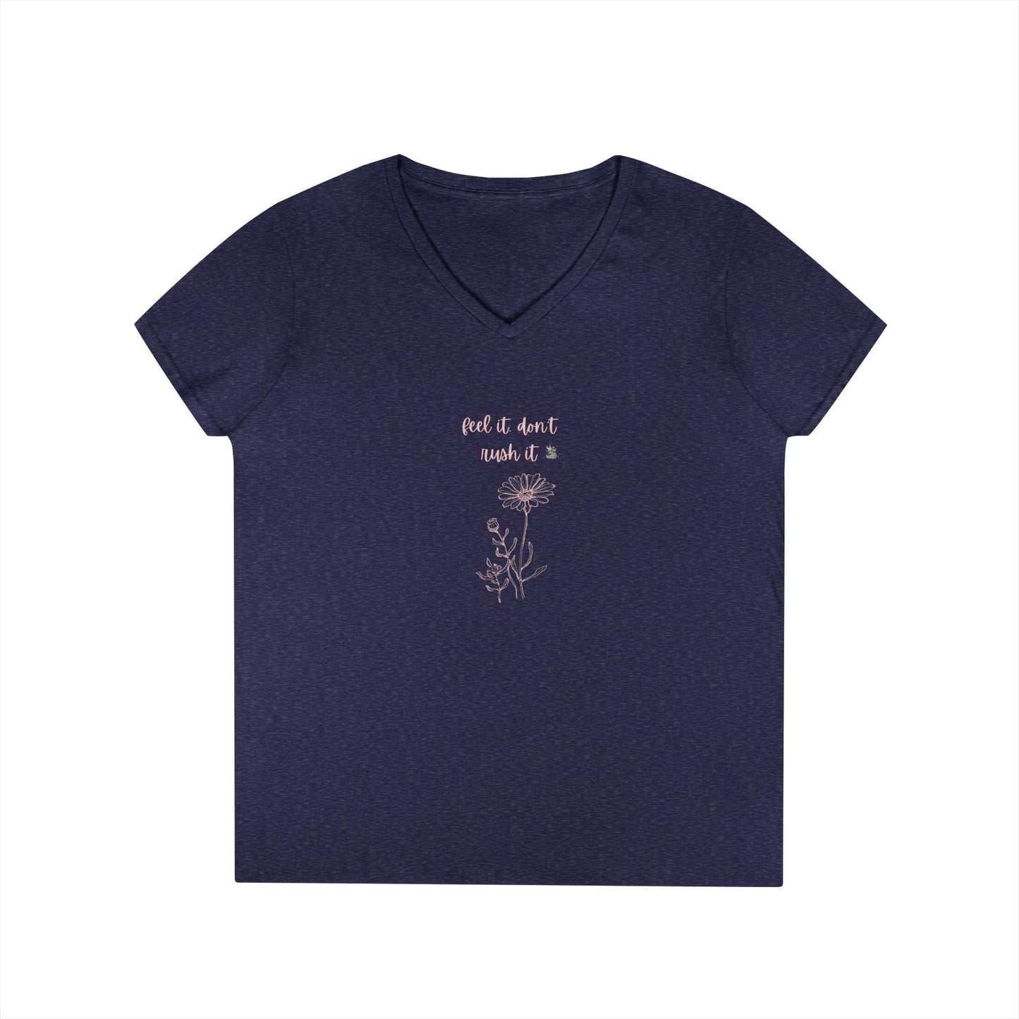 Chic Ladies' V-Neck T-Shirt, Casual Tee, Comfortable Fashion, Everyday Wear, Gift for Her, Summer Style