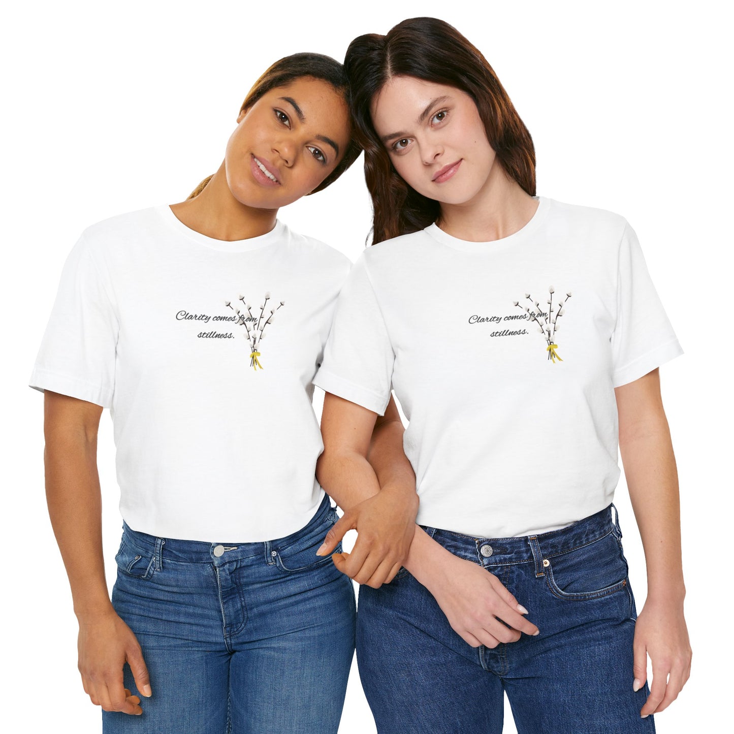 Botanical Quote Tee - Unisex Jersey Short Sleeve T-Shirt, Casual Wear, Gift for Nature Lovers, Spring Outfit, Everyday Style