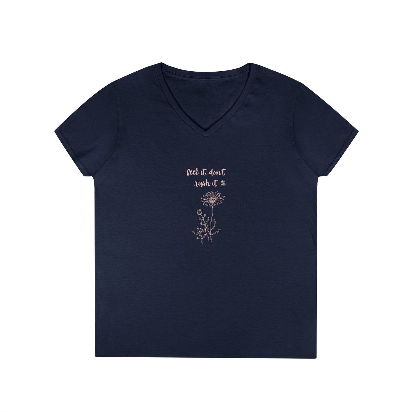 Chic Ladies' V-Neck T-Shirt, Casual Tee, Comfortable Fashion, Everyday Wear, Gift for Her, Summer Style