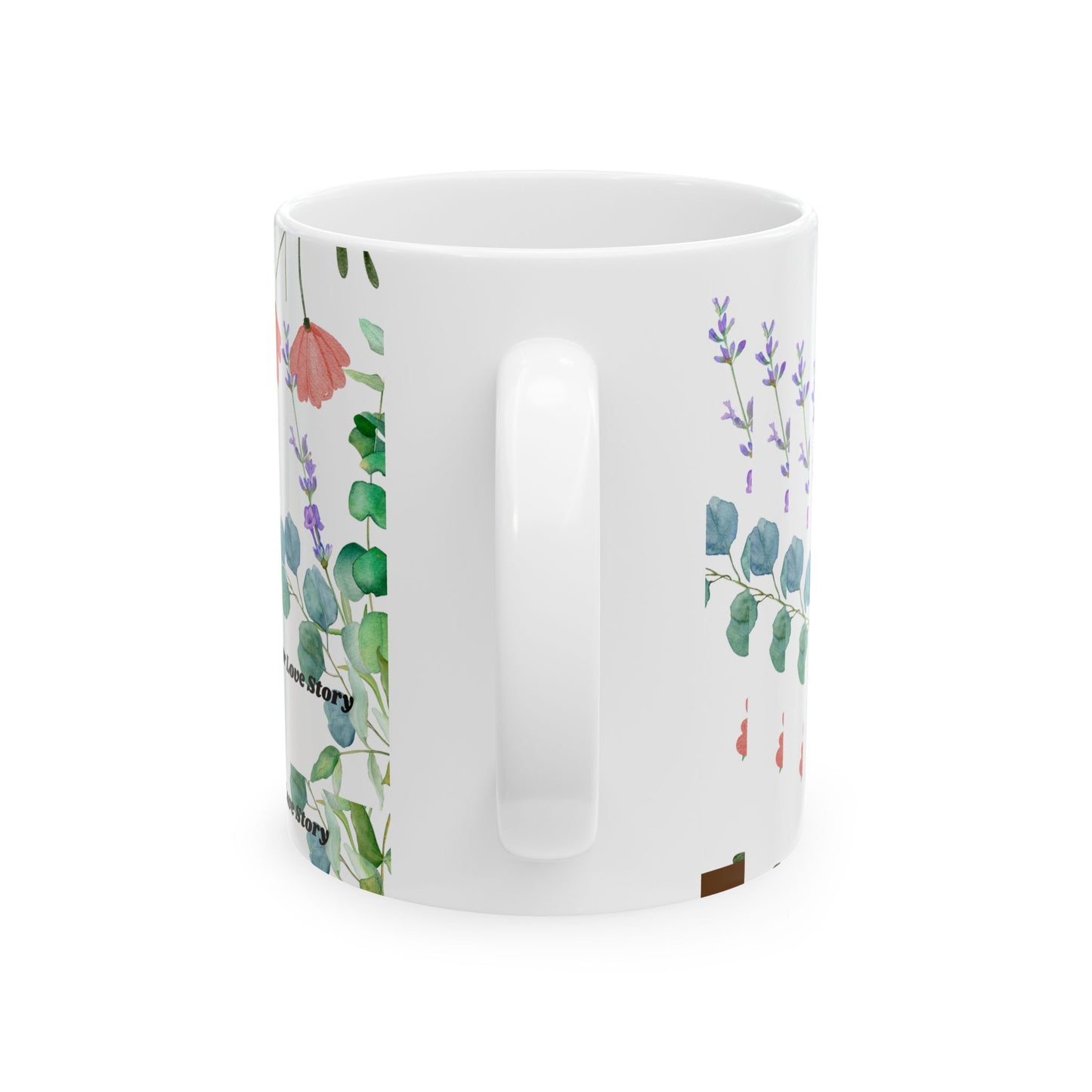 Ceramic Mug with Elegant Peacock Design - Perfect Gift for Nature Lovers, Coffee Lovers, Home Decor, Wedding Gifts, Birthday Gifts