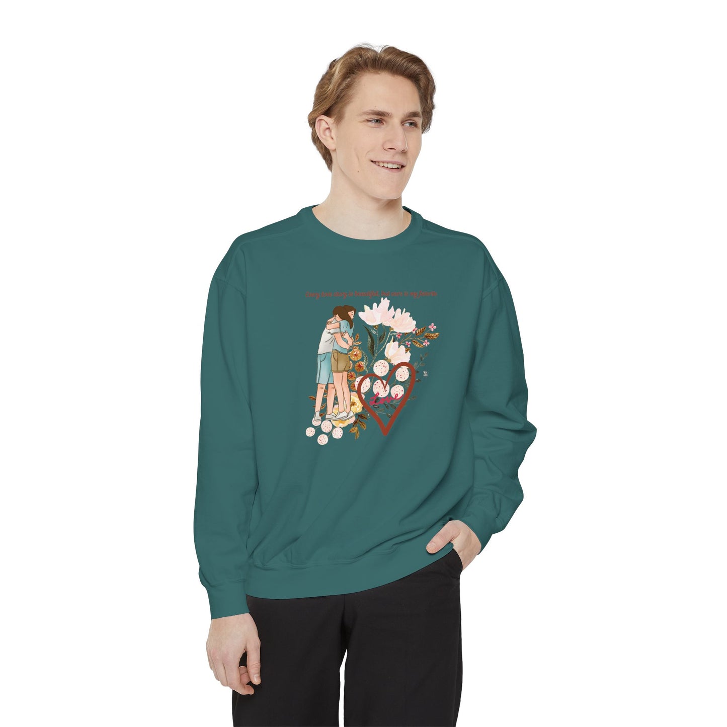 Garment-Dyed Sweatshirt - Canva Design
