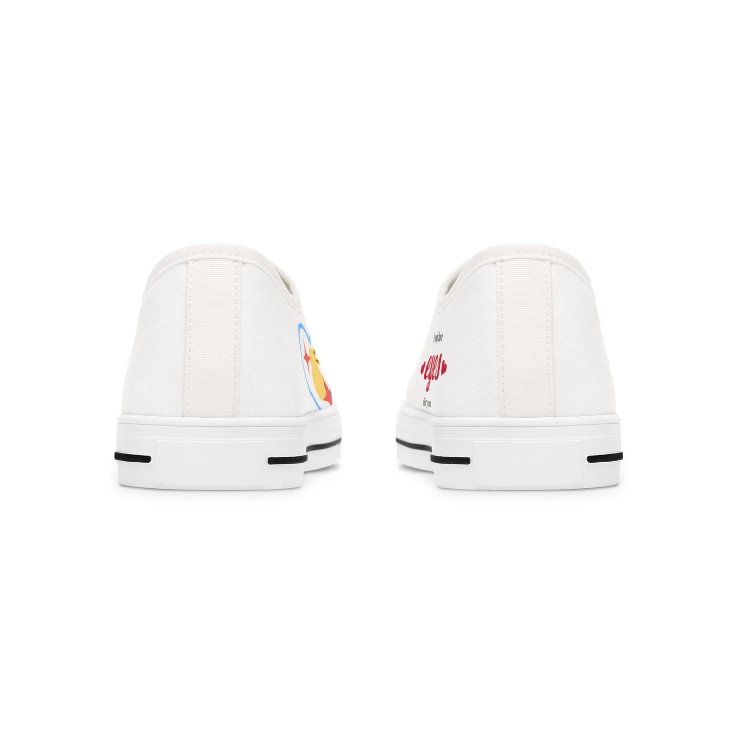 Colorful Artistic Low Top Sneakers, Casual Footwear, Trendy Sneakers, Unique Canvas Shoes, Spring/Summer Fashion