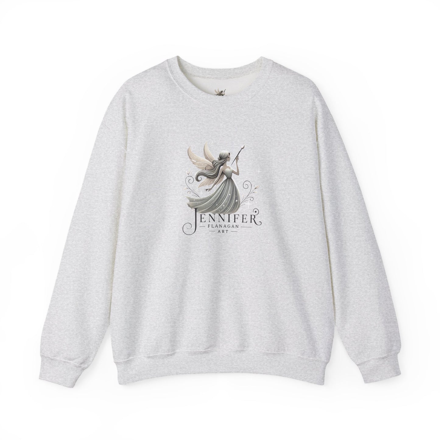 Whimsical Fairy Sweatshirt, Personalized Gift, Cozy Unisex Crewneck, Fantasy Themed Apparel, Unique Artwear, Perfect for Birthdays