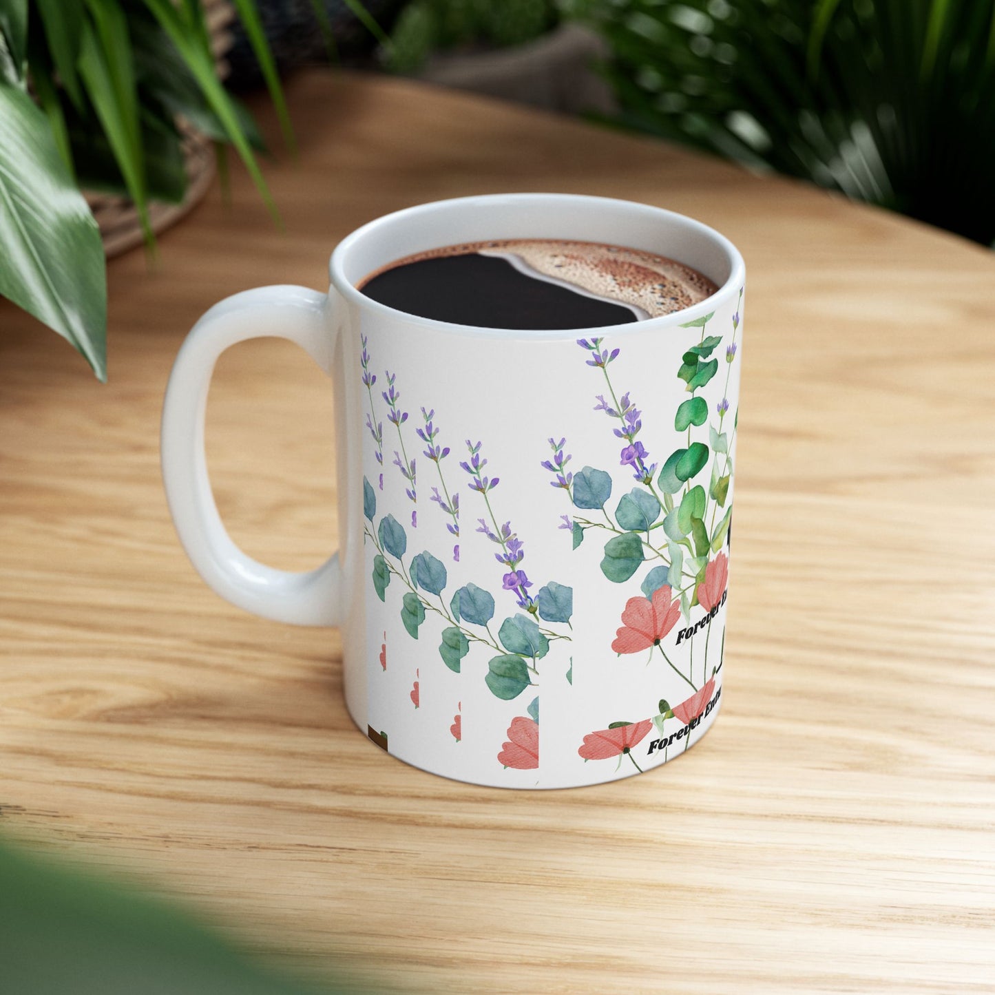 Ceramic Mug with Elegant Peacock Design - Perfect Gift for Nature Lovers, Coffee Lovers, Home Decor, Wedding Gifts, Birthday Gifts