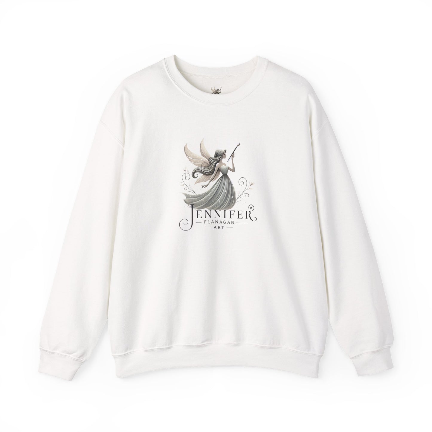 Whimsical Fairy Sweatshirt, Personalized Gift, Cozy Unisex Crewneck, Fantasy Themed Apparel, Unique Artwear, Perfect for Birthdays