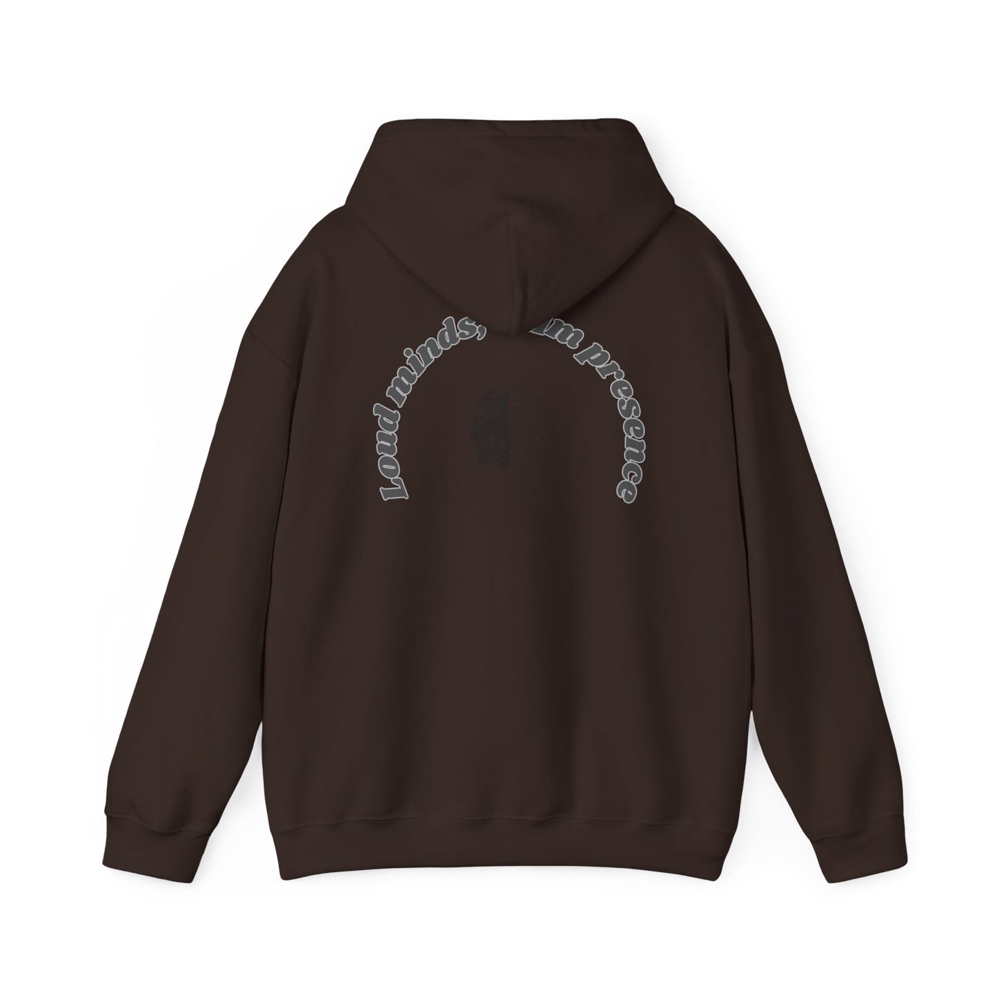 Calming Presence Hoodie - Unisex Heavy Blend™ Sweatshirt, Cozy Layer, Casual Wear, Mindfulness Gift, Relaxation Apparel