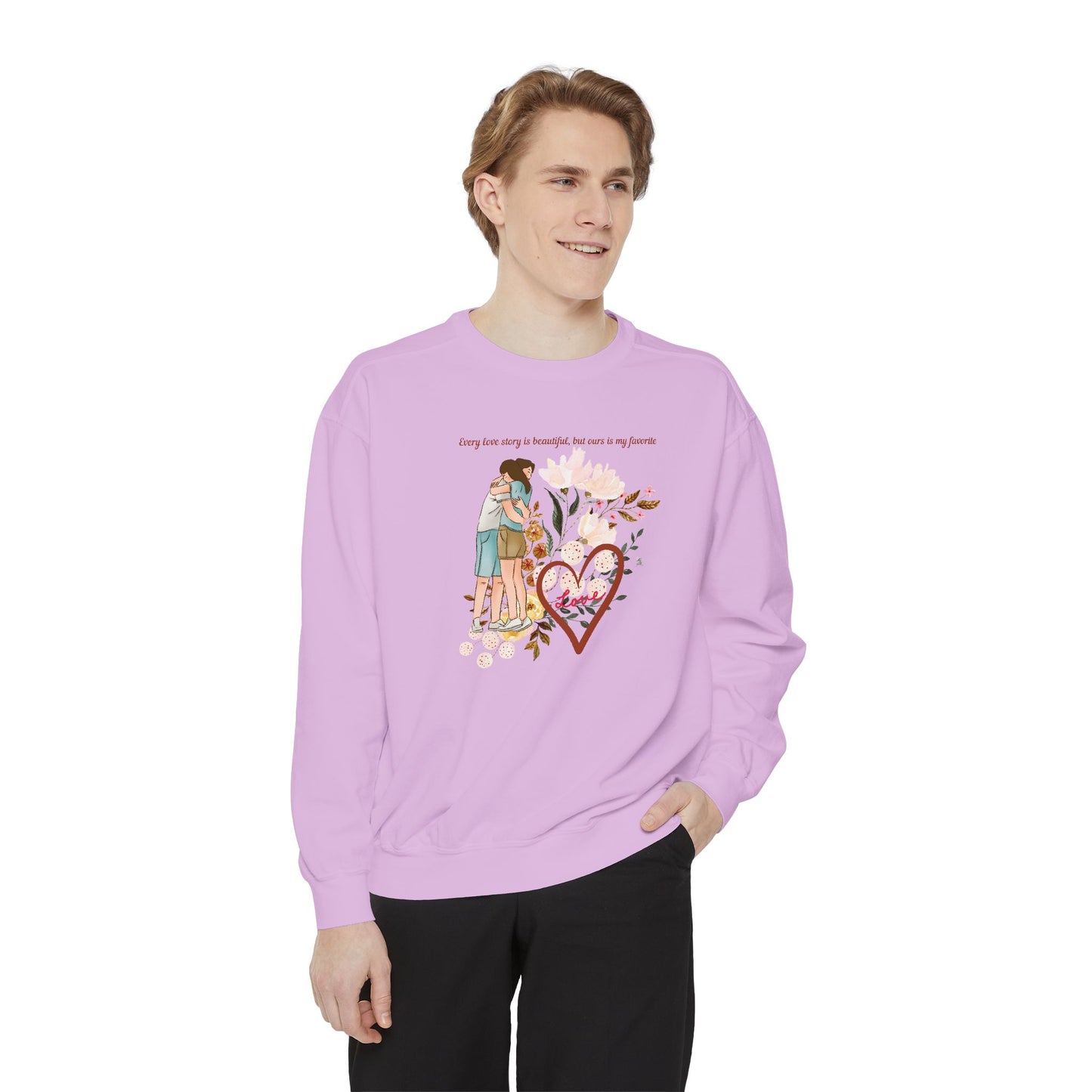 Garment-Dyed Sweatshirt - Canva Design