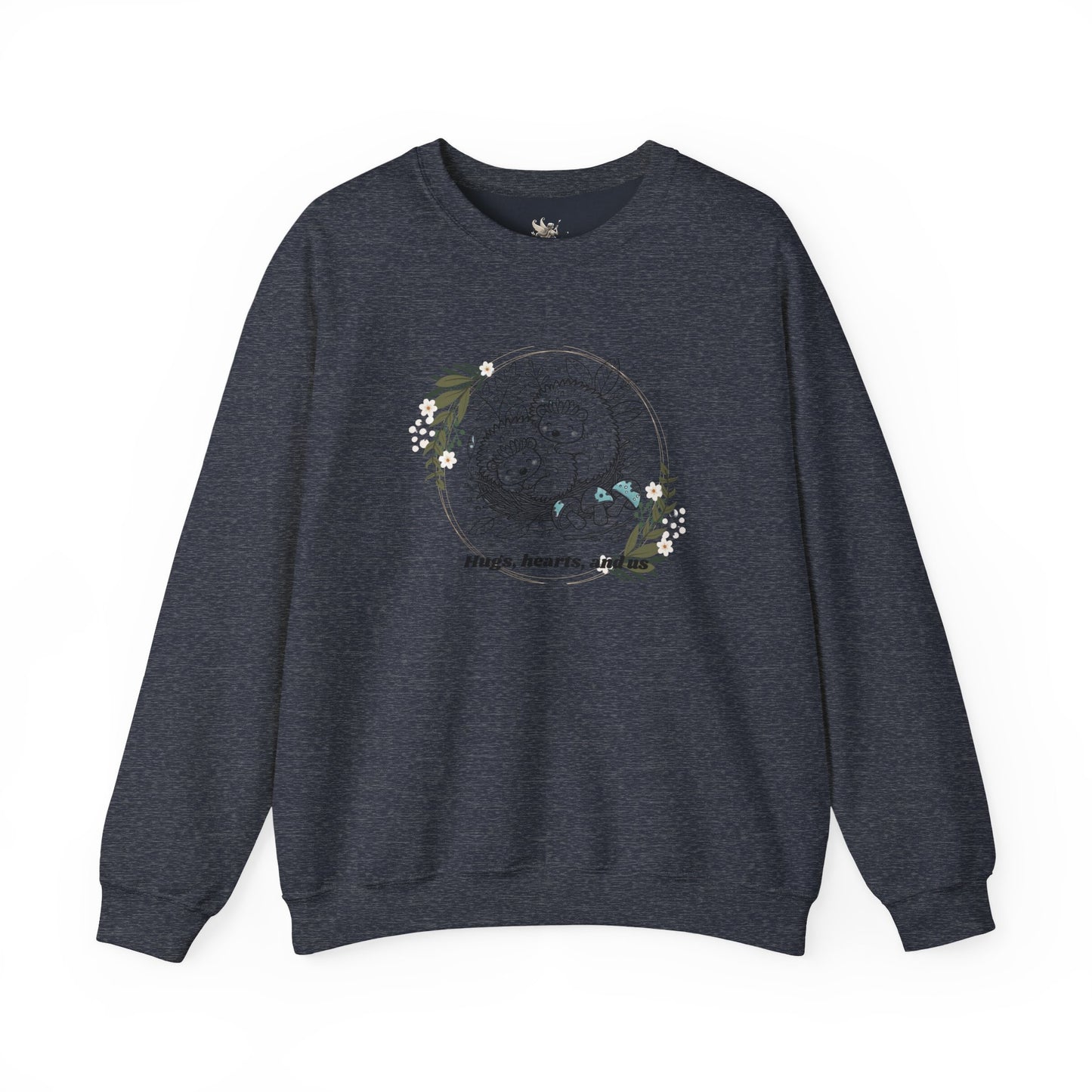 Hedgehog Sweatshirt - Valentine's Day Love Illustration