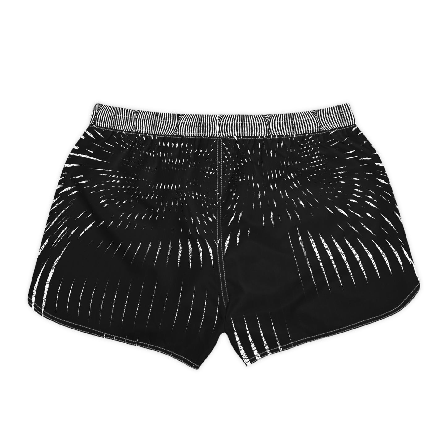 Stylish Women's Casual Shorts, Trendy Summer Hot Pants, Beachwear, Comfortable Activewear, Modern AOP Design
