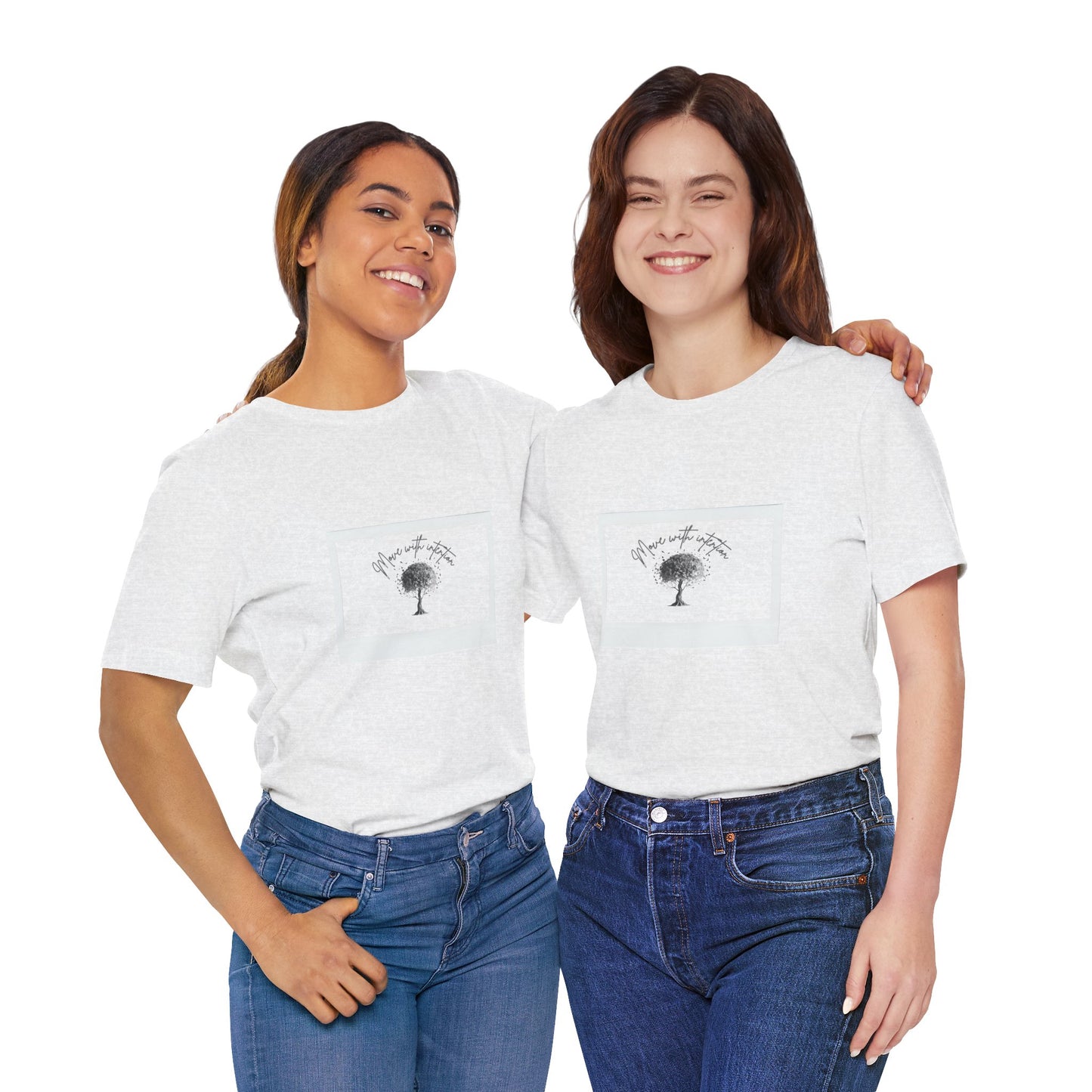 Minimalist Nature-Inspired Unisex Tee, Botanical Graphic Tee, Casual T-Shirt, Gift for Nature Lovers, Spring & Summer Wear