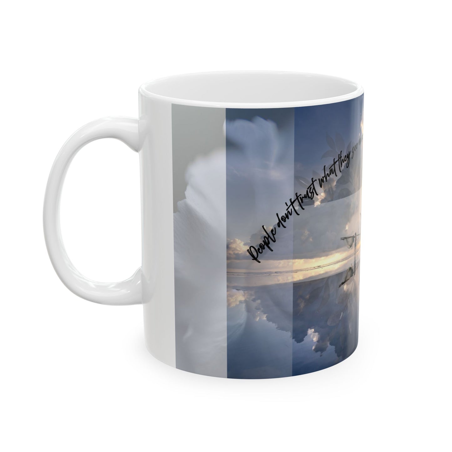 Inspirational Ceramic Mug for Coffee Lovers - Perfect Gift for Tea Drinkers, Motivational Quote Mug, Home Decor, Nature Lovers