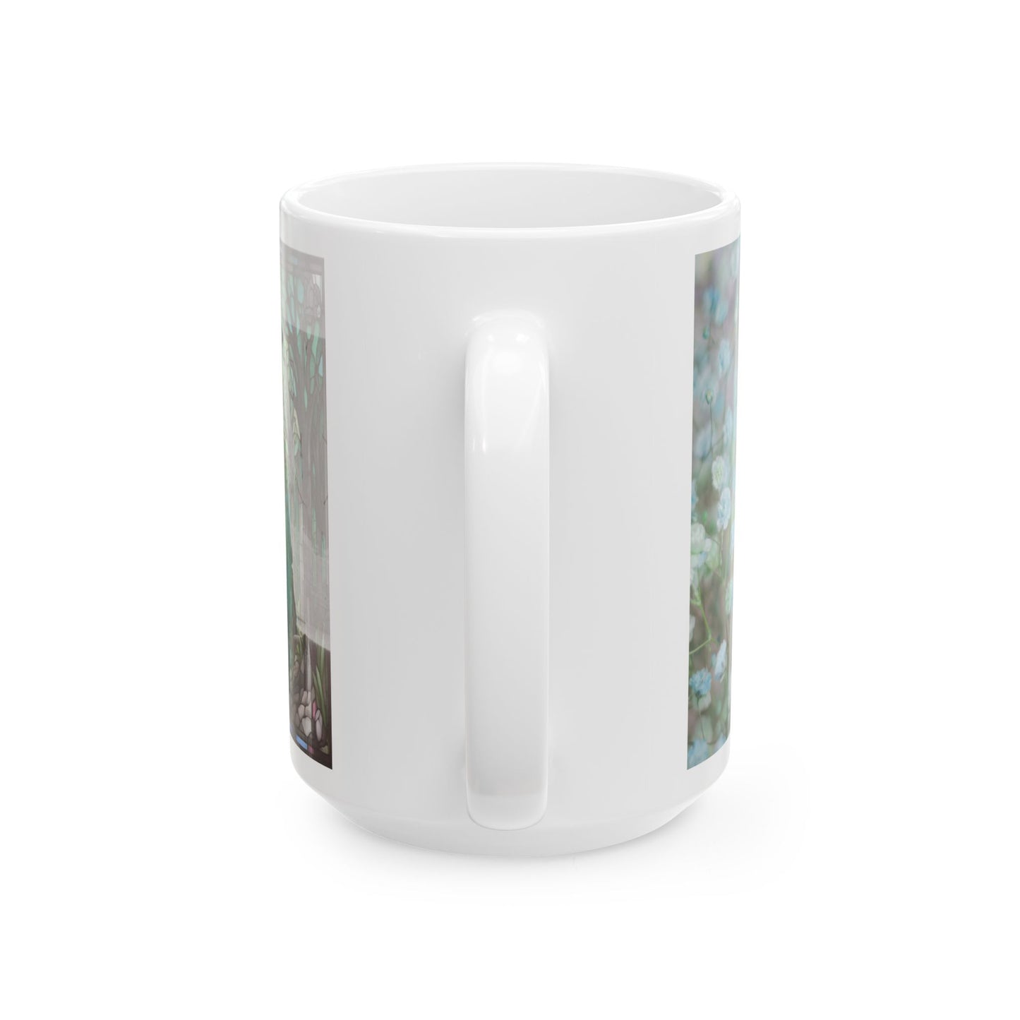 Floral Inspirational Ceramic Mug - Perfect Gift for Coffee Lovers, Tea Enthusiasts, Home Decor, Mother's Day, Birthday