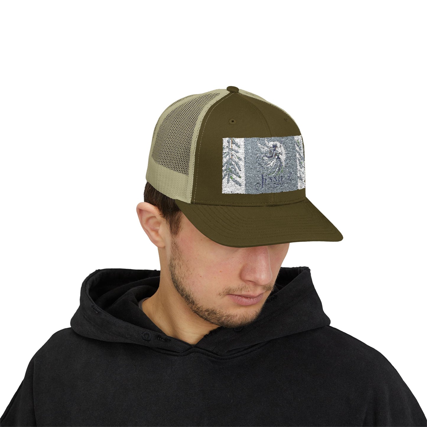 Trendy Snapback Trucker Cap with Custom Design | Stylish Accessory for Outdoor Adventures, Casual Outfits, Gift for Him/Her