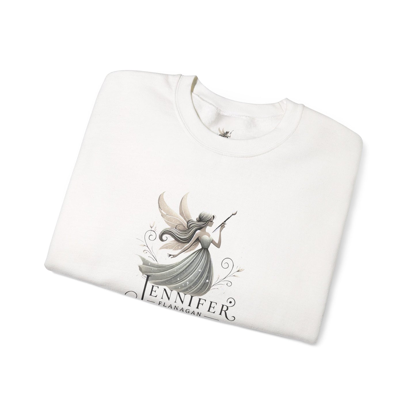 Whimsical Fairy Sweatshirt, Personalized Gift, Cozy Unisex Crewneck, Fantasy Themed Apparel, Unique Artwear, Perfect for Birthdays