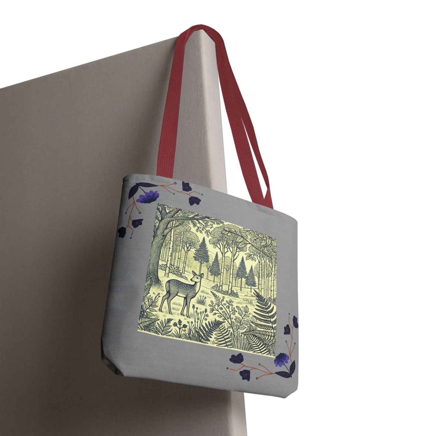 Nature-Inspired Tote Bag with Deer and Butterfly Designs, Eco-Friendly Shopping Tote, Floral Carryall, Gift for Nature Lovers, Stylish [...]