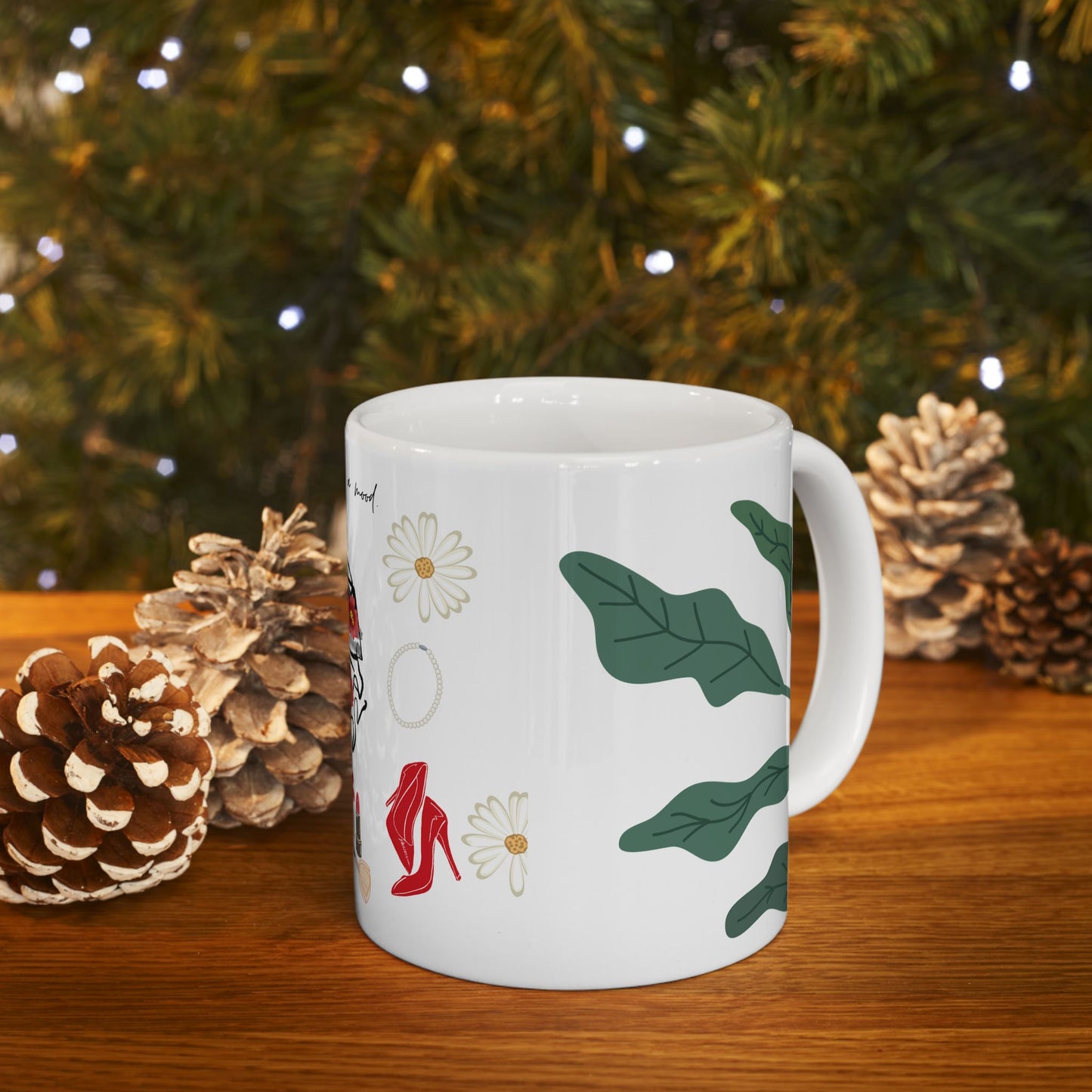 Fashion Mug - Confident Woman Illustration
