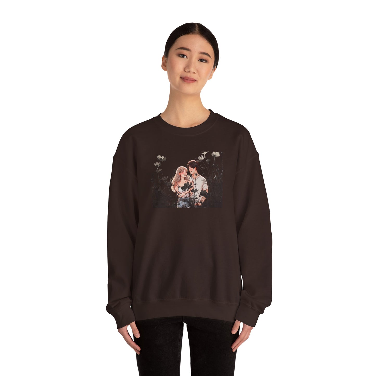 Romantic Couple Sweatshirt - Love Gift, Cozy Apparel, Valentine's Day, Anniversary Gift, Cute Couple Outfits