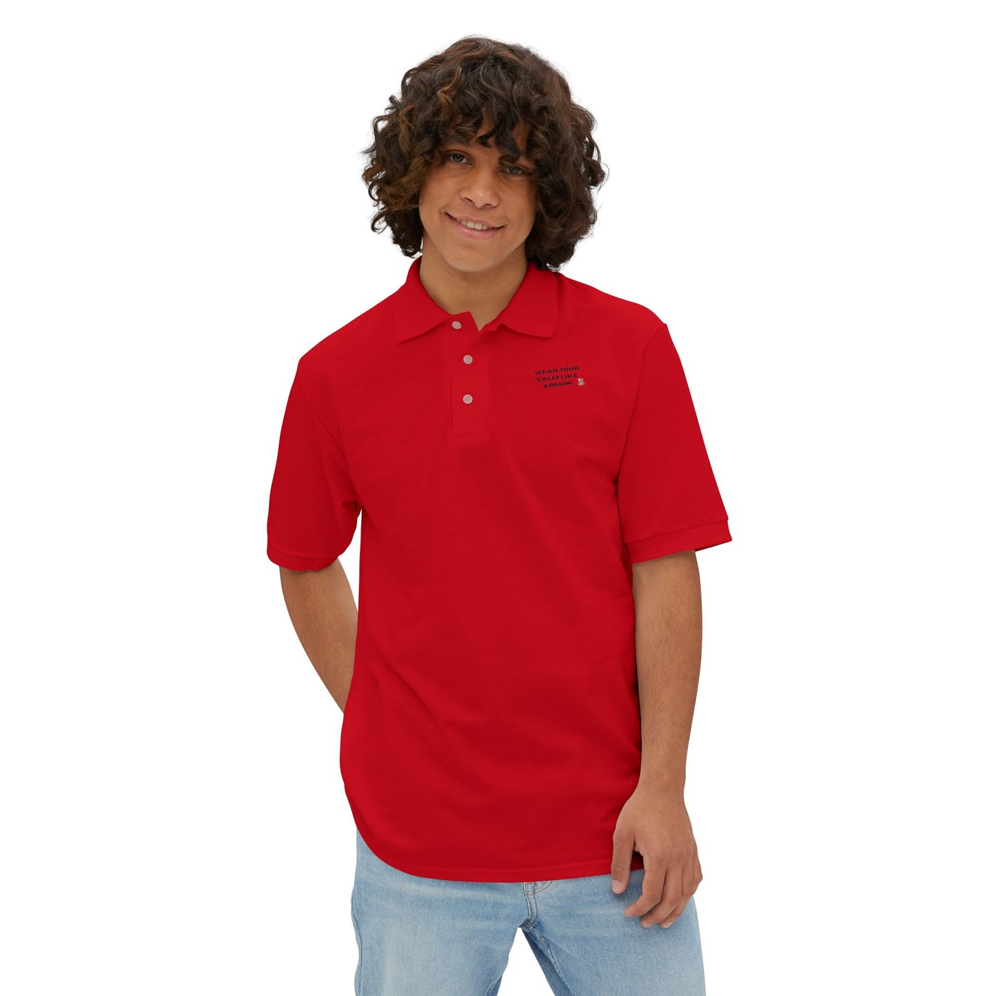 Stylish Men's Piqué Polo Shirt, Casual Wear, Golf Attire, Summer Fashion, Gift for Him, Everyday Comfort