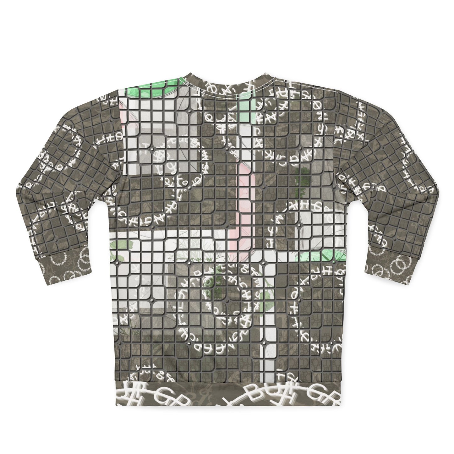 Trendy Unisex All-Over Print Sweatshirt, Cozy Layer, Casual Wear, Gift for Friends, Unique Statement Piece, Ideal for Everyday Style